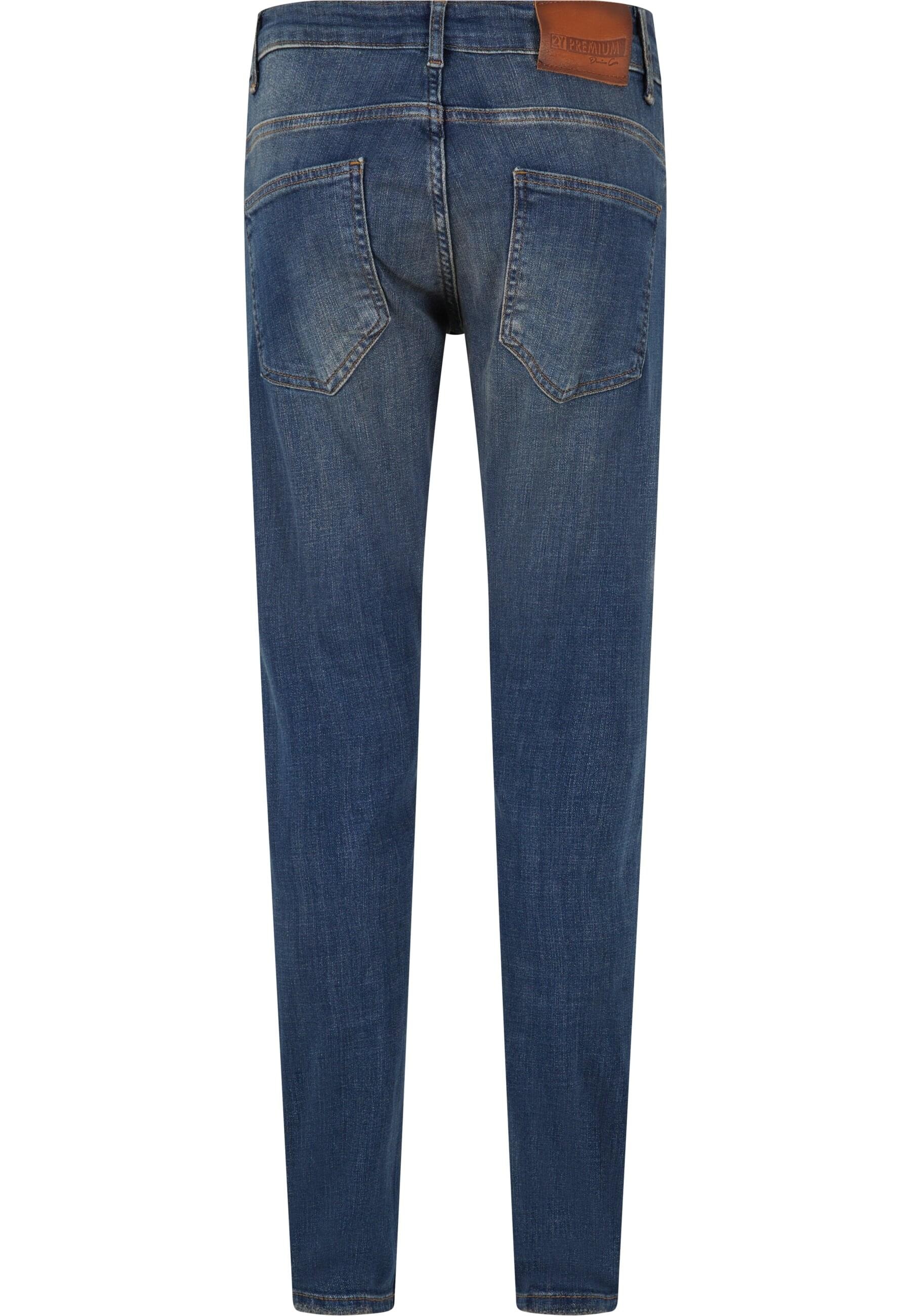 2Y Studios Bequeme Jeans "2Y Studios Herren 2Y Distressed Skinny Fit Jeans" günstig online kaufen