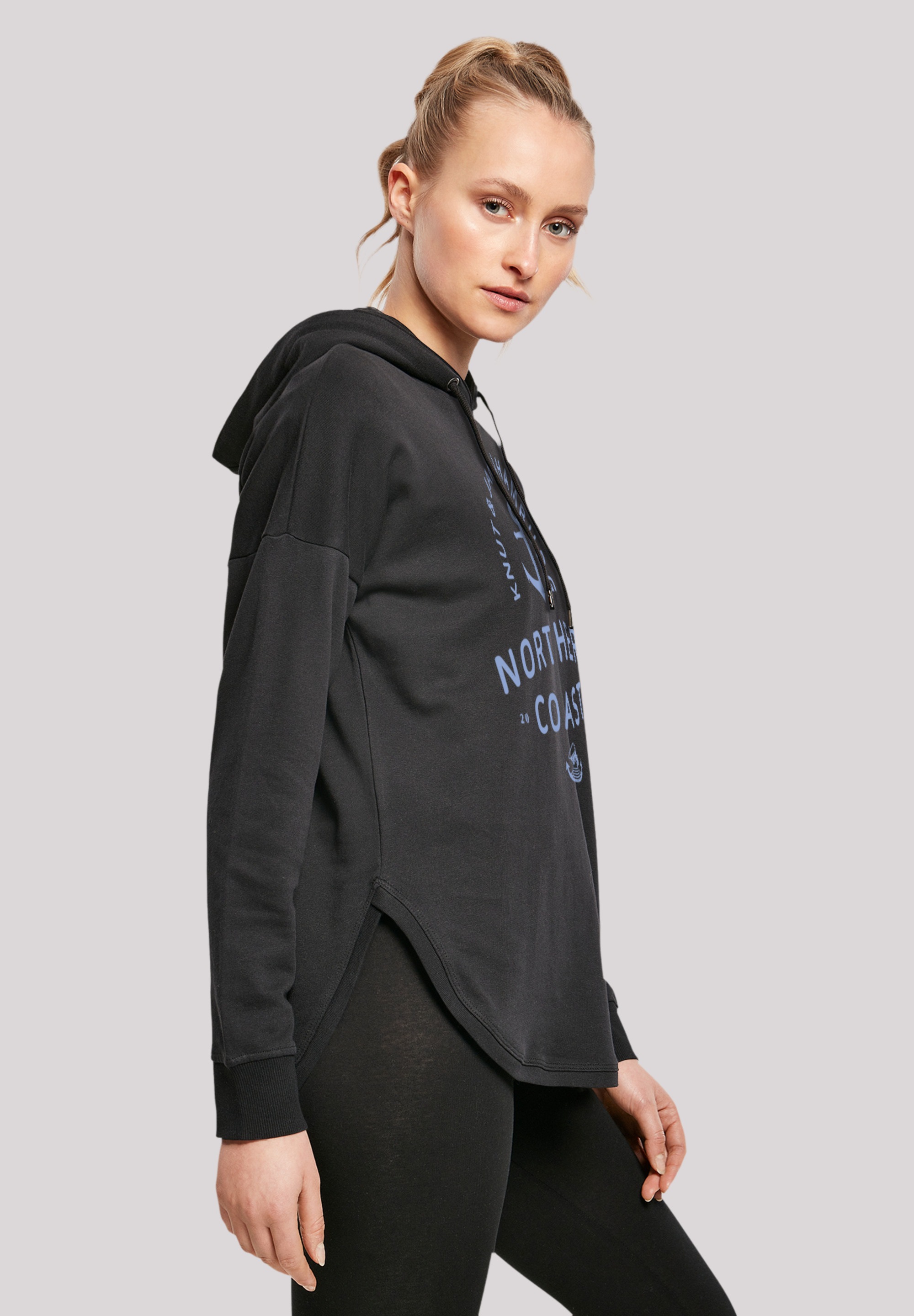 F4NT4STIC Kapuzenpullover »Nordsee Knut & Jan Hamburg«, Print