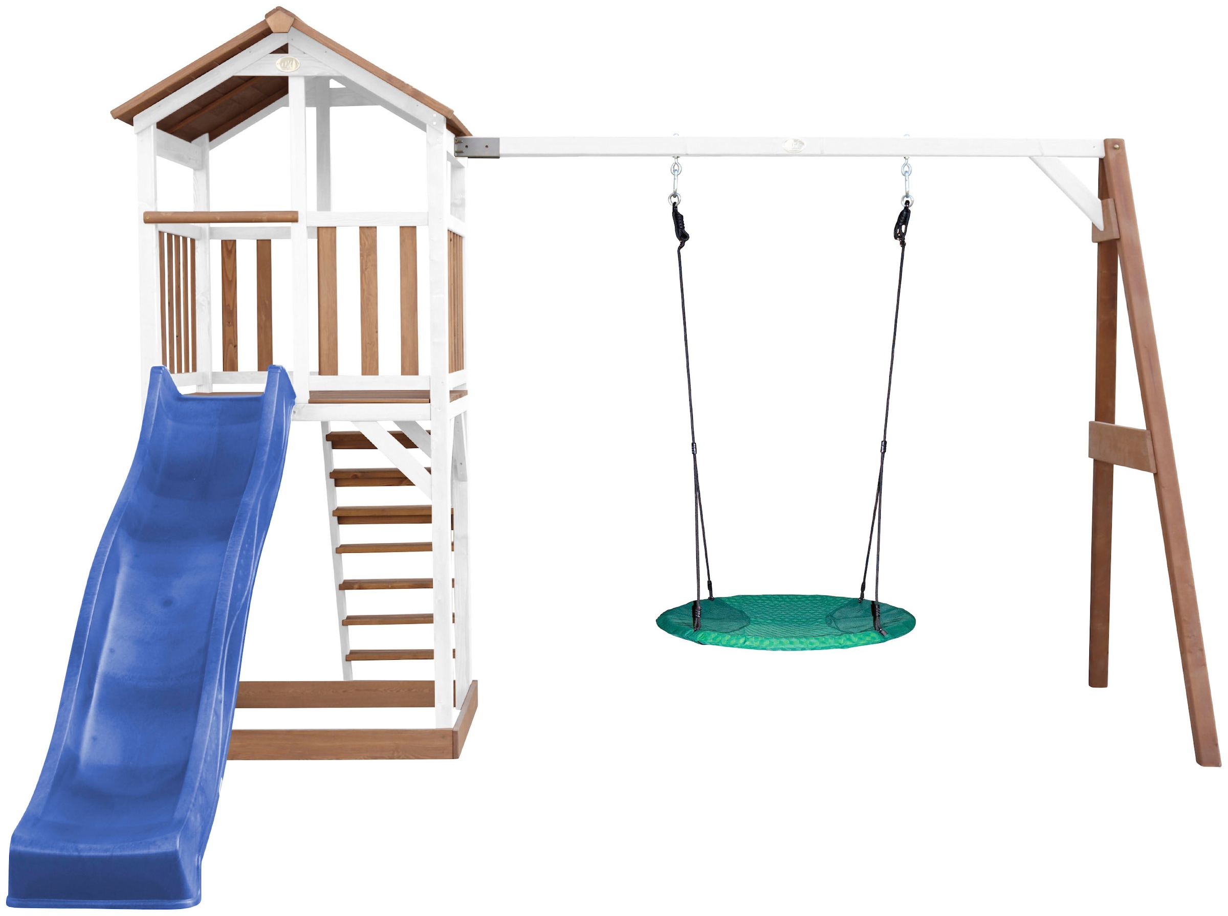 AXI Spielturm »Beach Tower«, mit Summer Nestschaukel und Rutsche