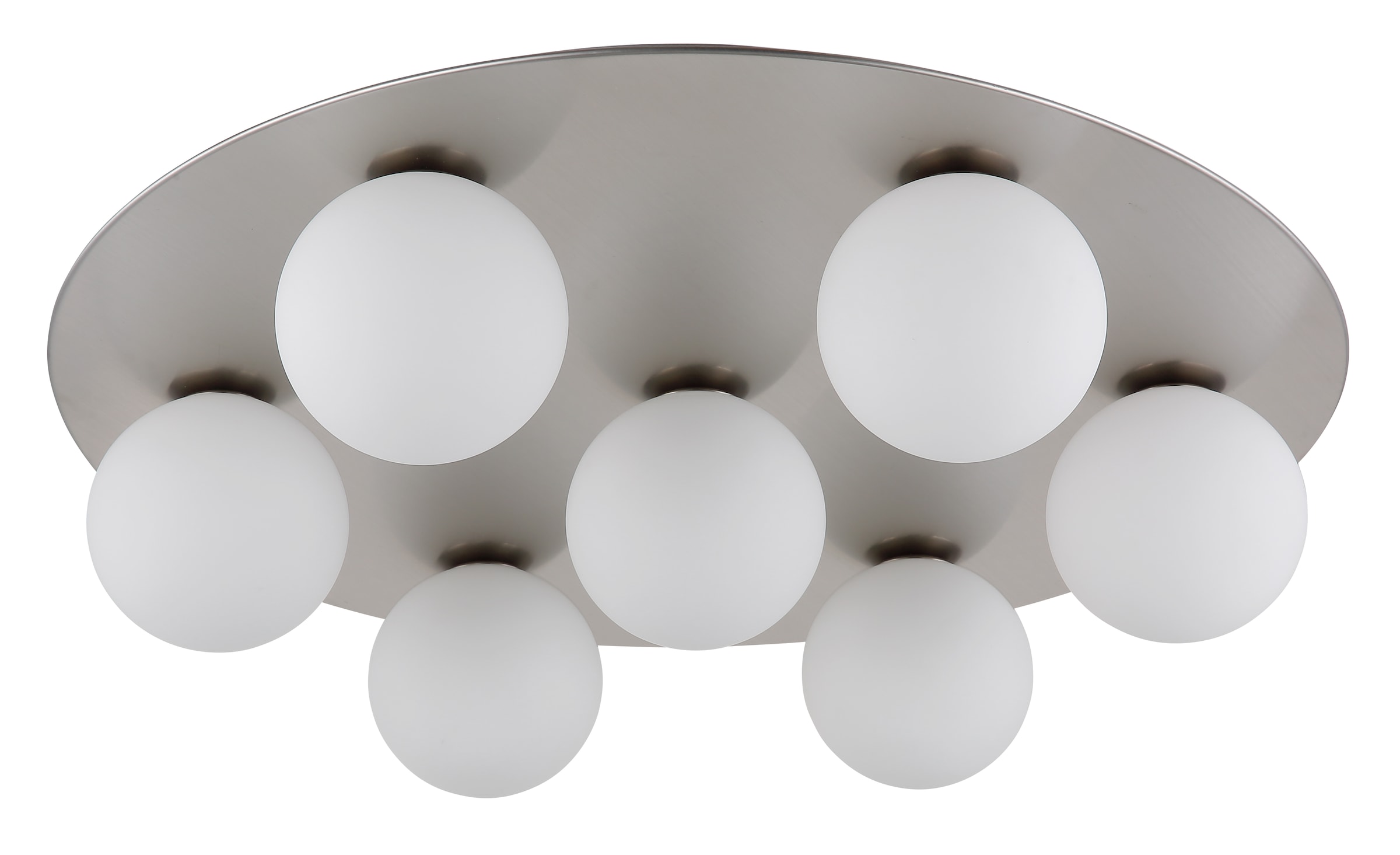 GLOBO LIGHTING Deckenleuchte »RIHA«, Leuchtmittel G9 | Leuchtmittel wechselbar, Deckenlampe/rund/Wohnzimmer/Schlafzimmer/modern