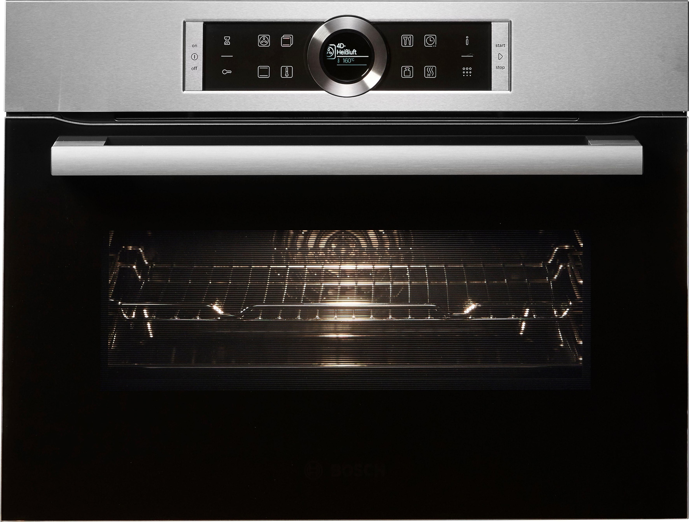 BOSCH Pyrolyse Backofen 8 »CBG675BS3«, mit Teleskopauszug nachrüstbar, Pyrolyse-Selbstreinigung