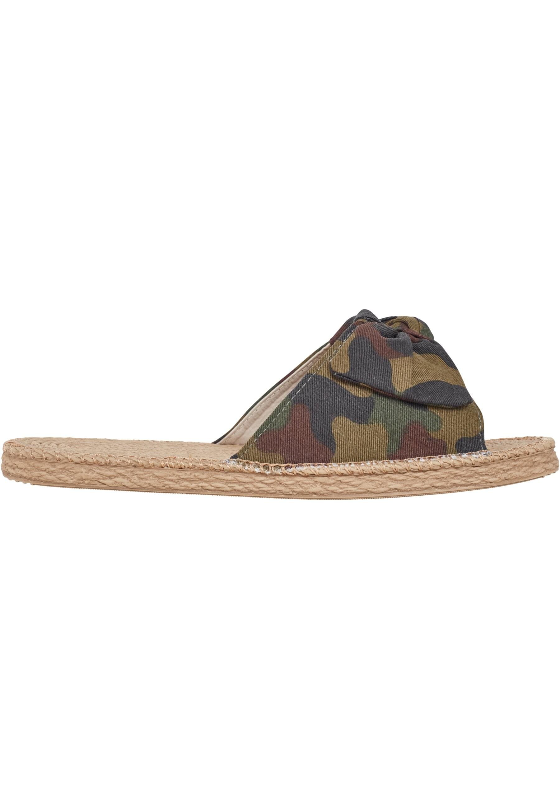 URBAN CLASSICS Pantolette »Urban Classics Accessoires Canvas Mules«