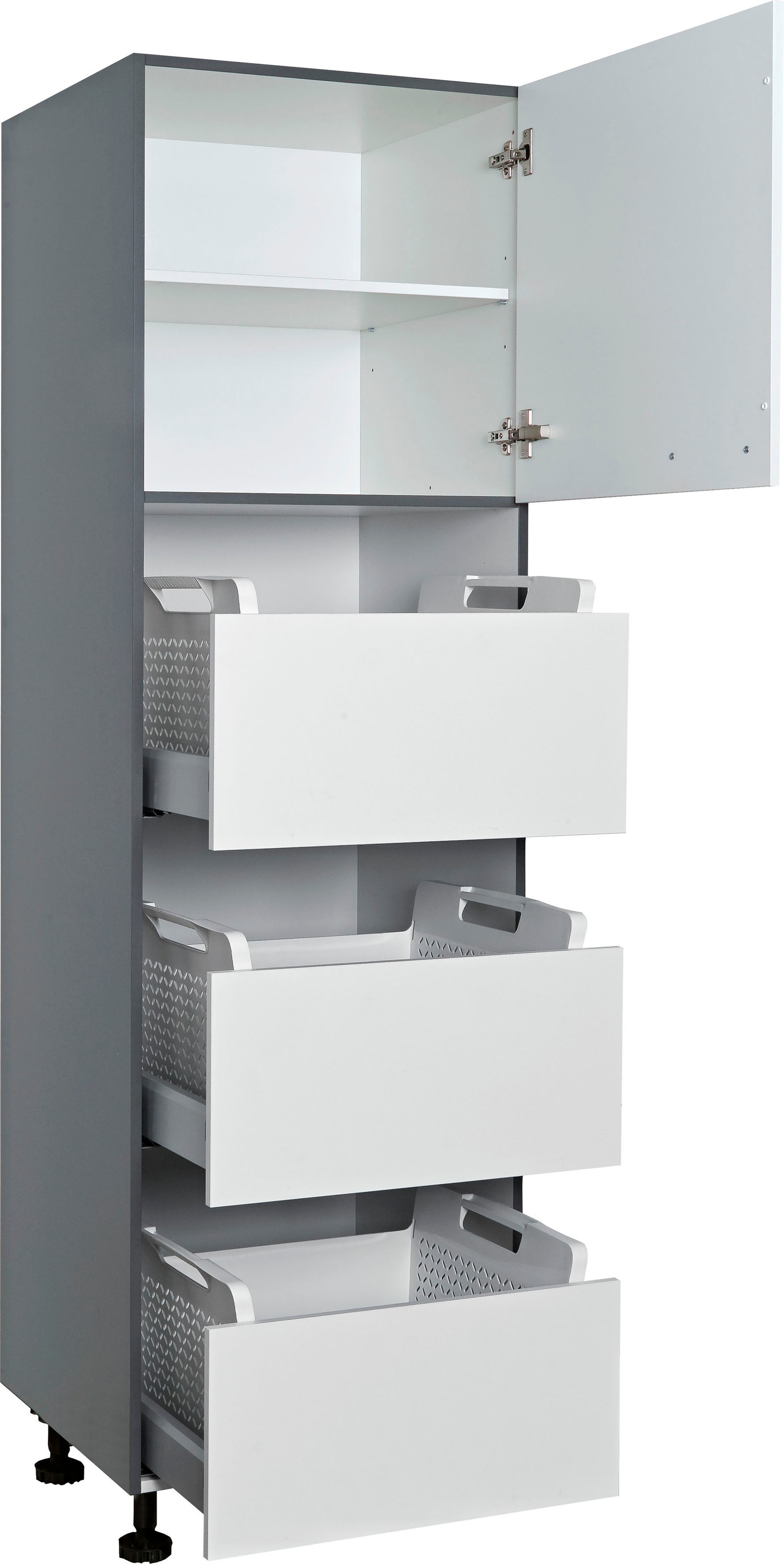 Express Küchen Vorratsschrank "ARTA" vormontiert günstig online kaufen