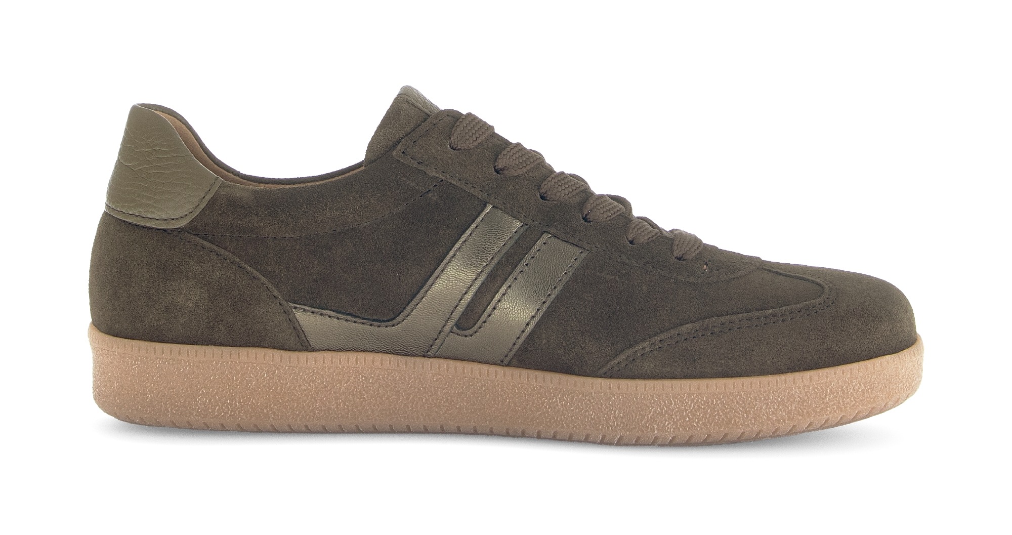 Gabor Plateausneaker, Freizeitschuh, Halbschuh, Schnürschuh mit gepolstertem Schaftrand