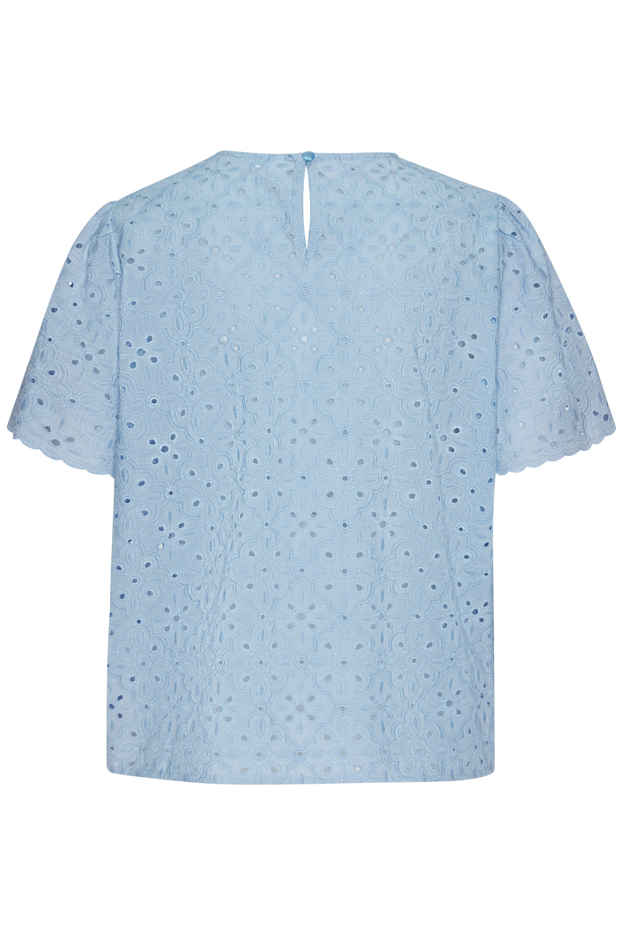 LASCANA Kurzarmbluse mit Lochstickerei, Damenbluse, casual-elegant günstig online kaufen