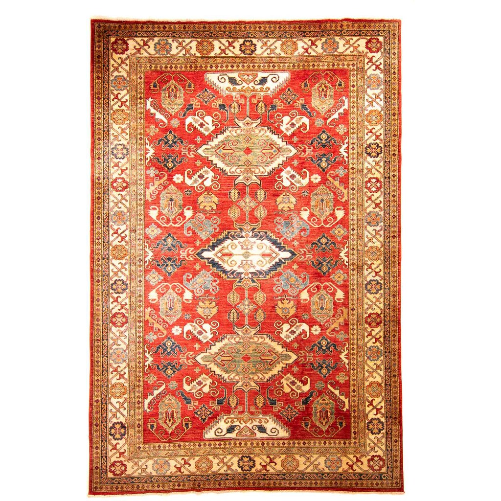 morgenland Orientteppich »Ziegler - Kazak - 238 x 197 cm - rot«, rechteckig