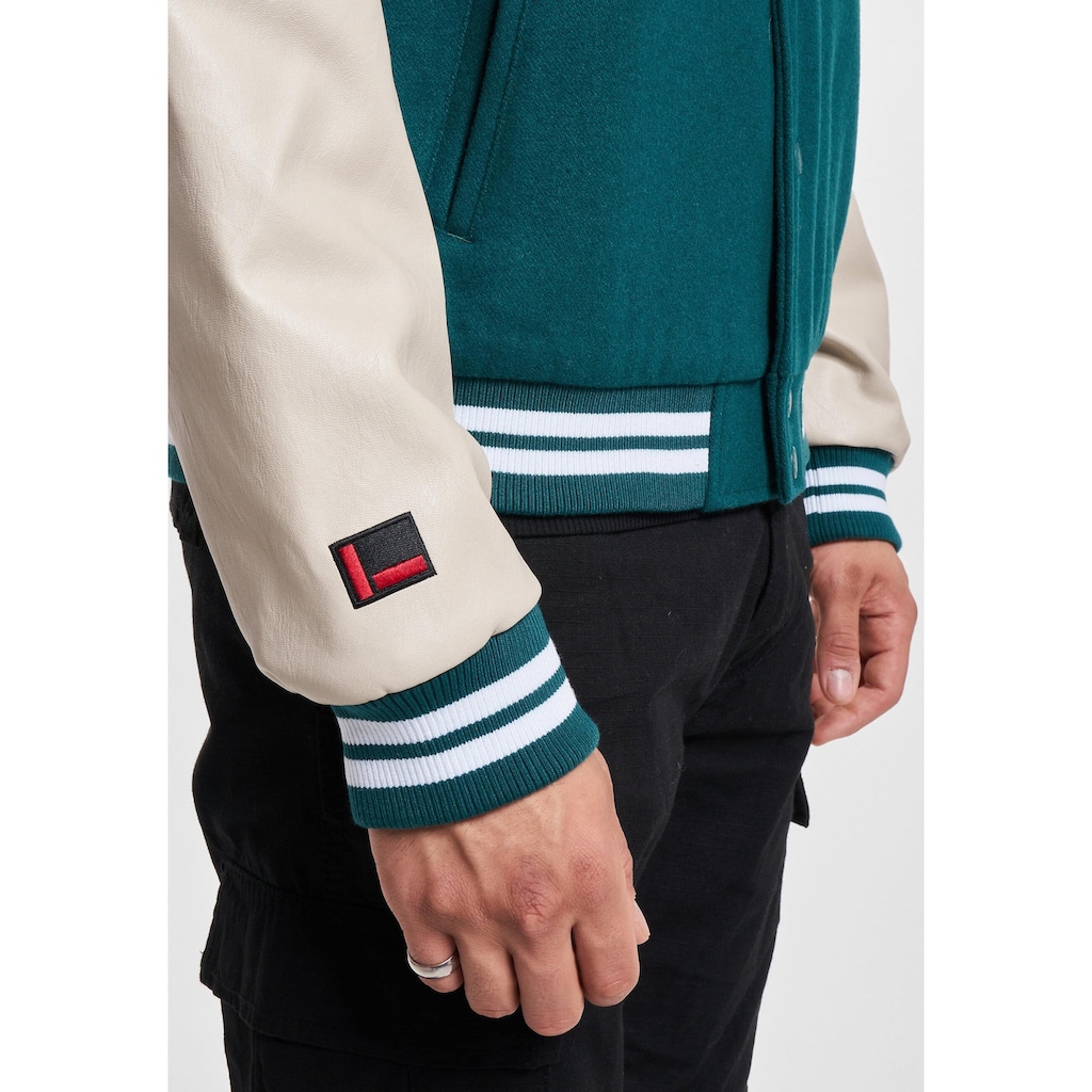 Fubu Bomberjacke »Fubu Herren FM233-009-2 FUBU College Varsity Jacket«, (1 St.), ohne Kapuze