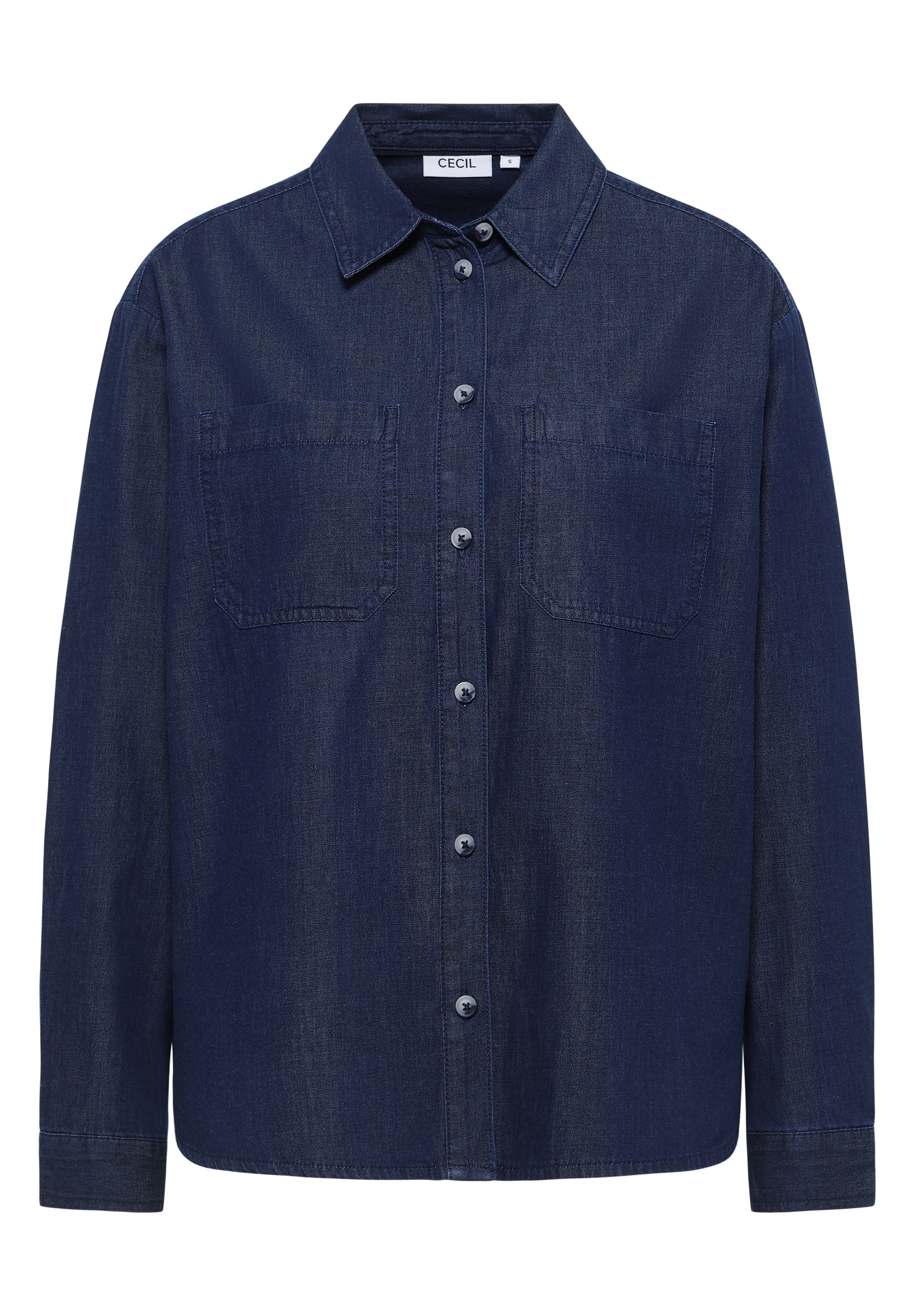 Cecil Jeansbluse, mit Brusttaschen