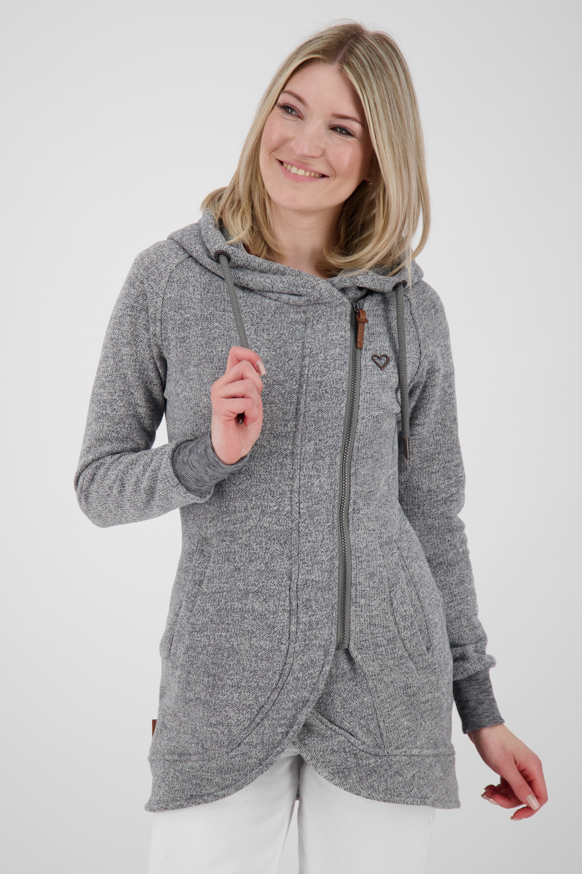 Alife & Kickin Kapuzensweatjacke "Damen MaryAK A" günstig online kaufen