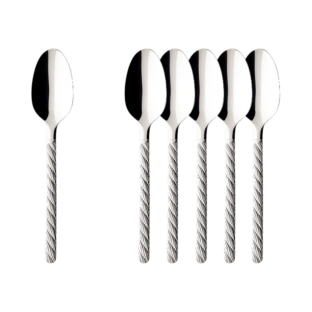 Villeroy & Boch Esslöffel "Tafellöffel Montauk 212 mm 6er Set silber" Spülmaschinenfest