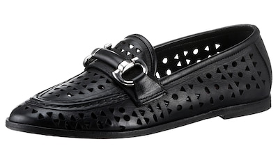 Loafer »Jazzi«, Slipper, Halbschuh mit edler Zierschnalle