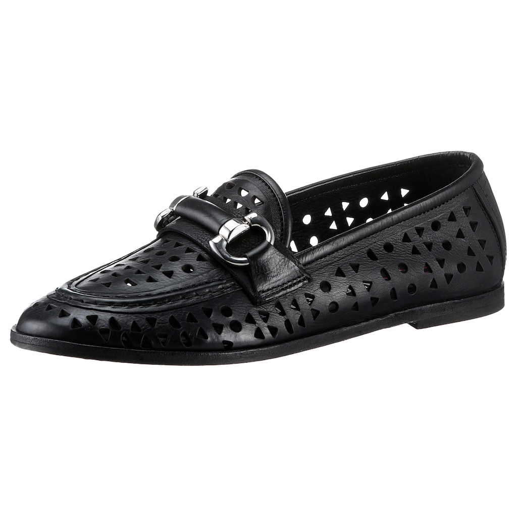 A.S.98 Loafer »Jazzi«, Slipper, Halbschuh mit edler Zierschnalle