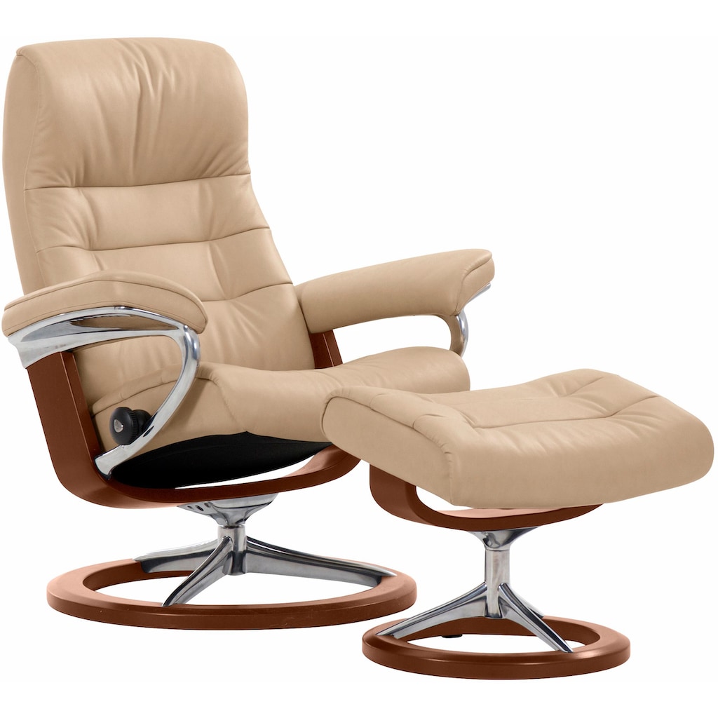 Stressless® Relaxsessel »Opal«, (Set, Relaxsessel mit Hocker)