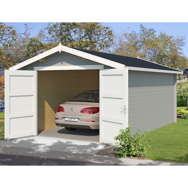 LASITA MAJA Garage »Mauritius«, BxT: 382x560 cm, 202 cm Einfahrthöhe auf  Raten | BAUR