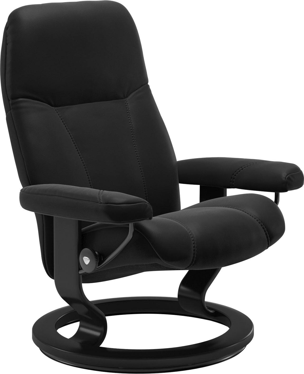 Stressless Relaxsessel "Consul" mit Classic Base, Größe S, Gestell Schwarz