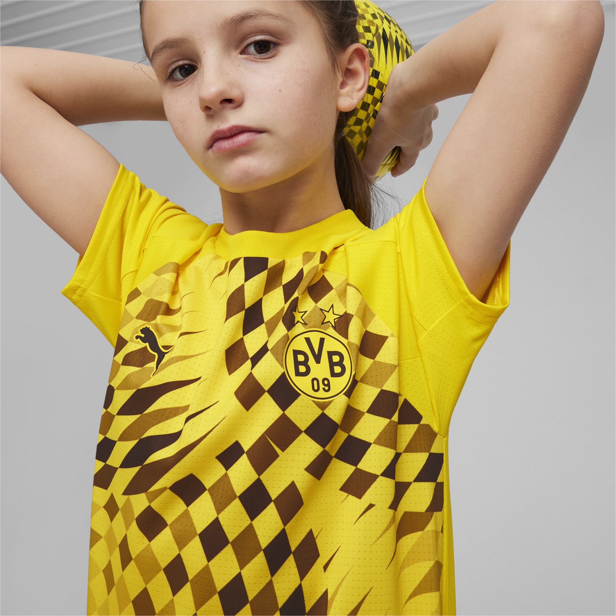 PUMA Trainingsshirt »Borussia Dortmund Aufwärmtrikot Jugendliche«