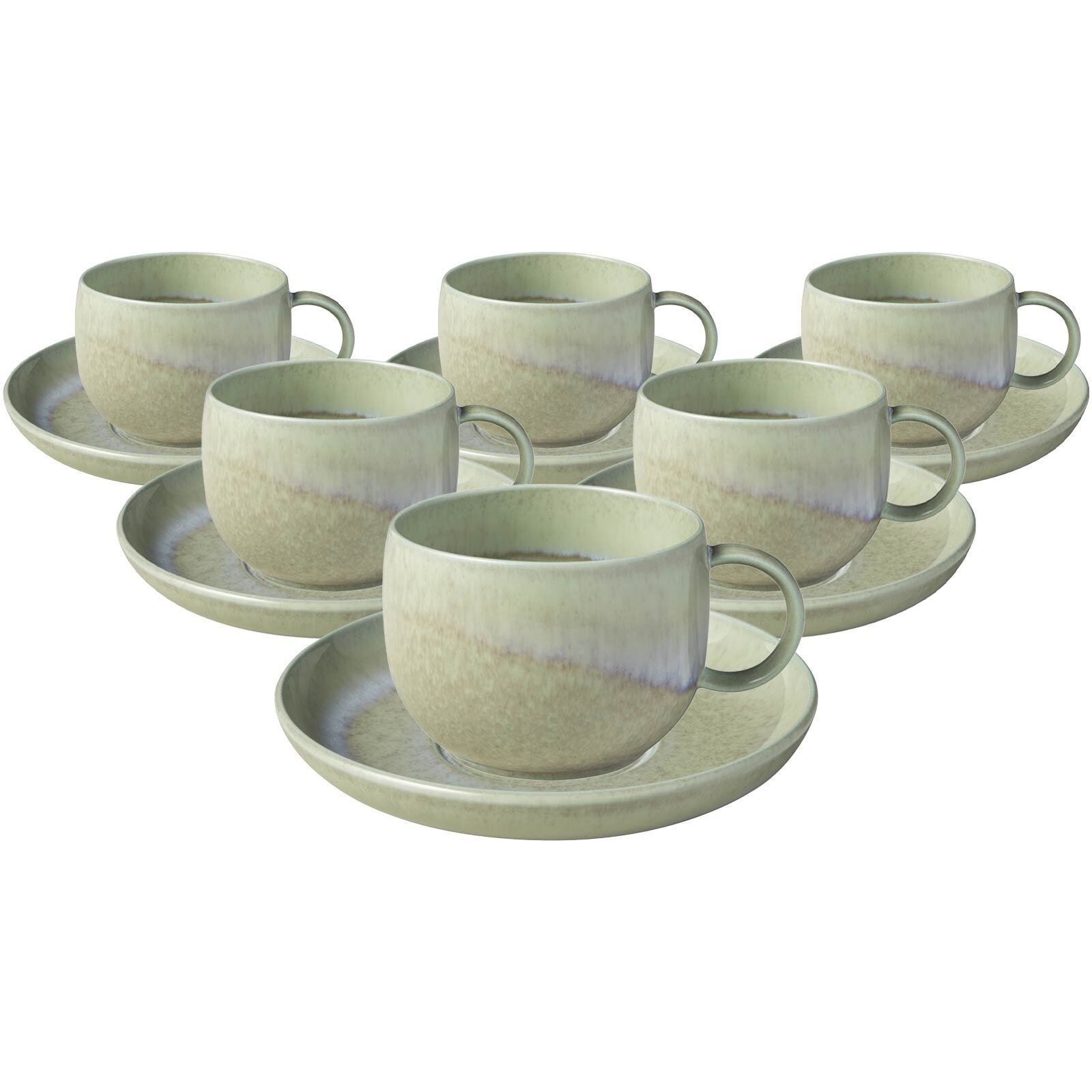 like. by Villeroy & Boch Tasse "Espressotassen mit Untertassen Perlemor Alg günstig online kaufen