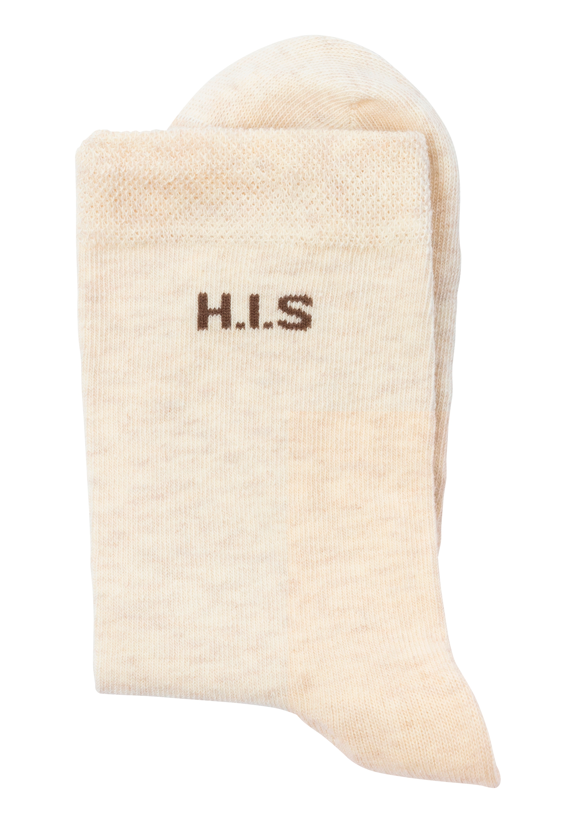 H.I.S Socken, (Set, 4 Paar), ohne einschneidendes Bündchen