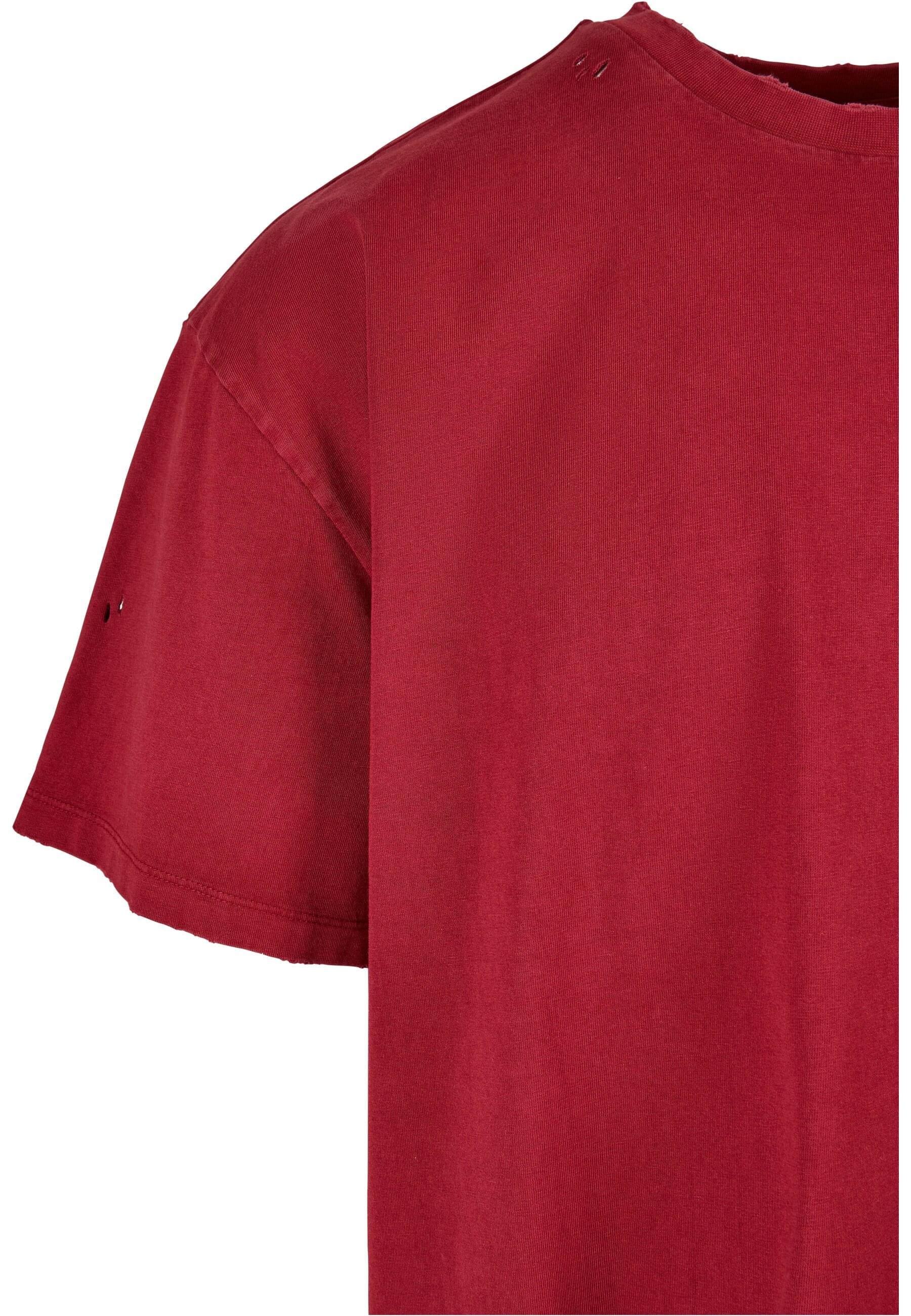 URBAN CLASSICS T-Shirt »Urban Classics Herren Oversized Distressed Tee«, (1 tlg.)