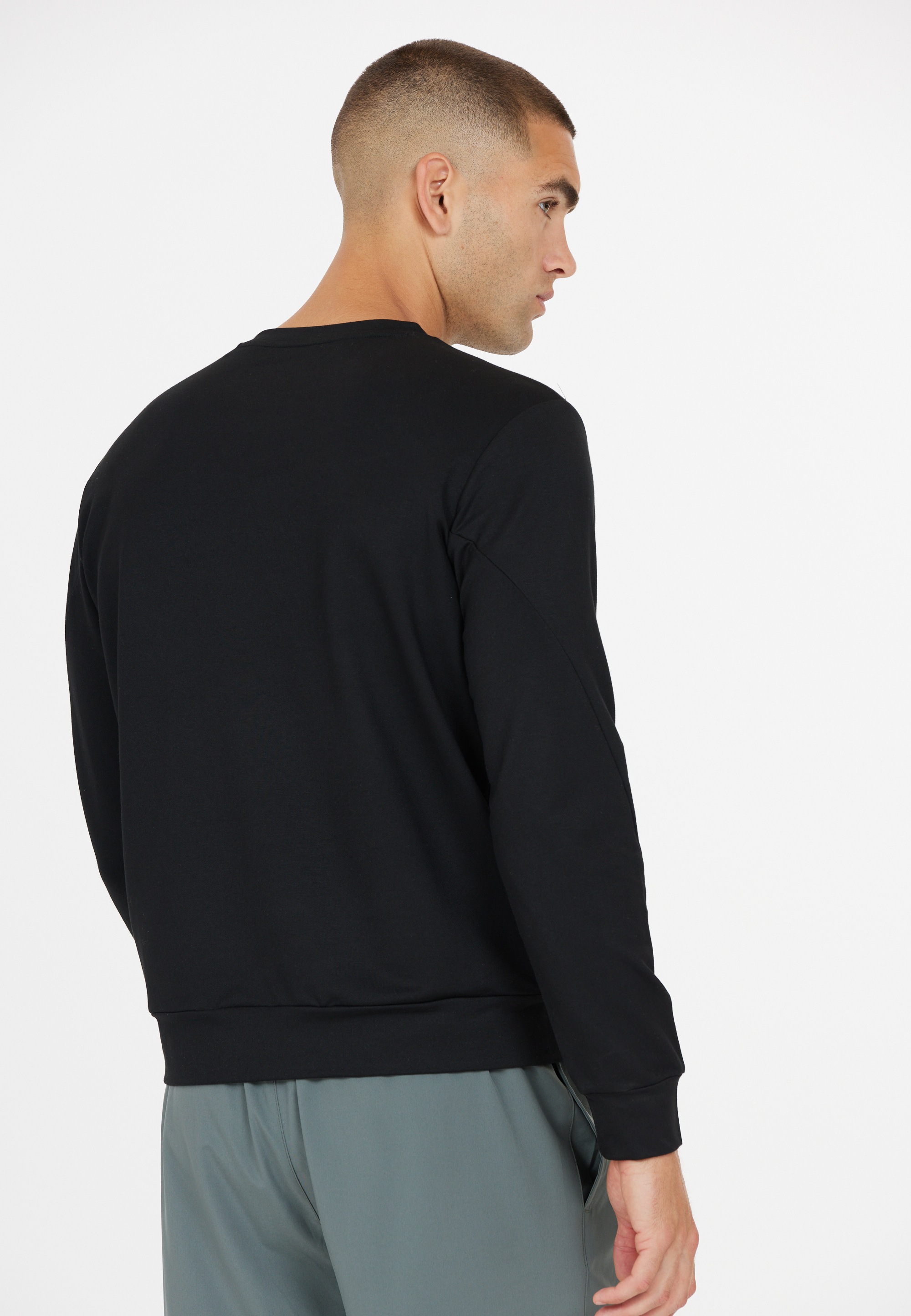 Virtus Sweatshirt »Brent«, aus angenehm weichem Materialmix