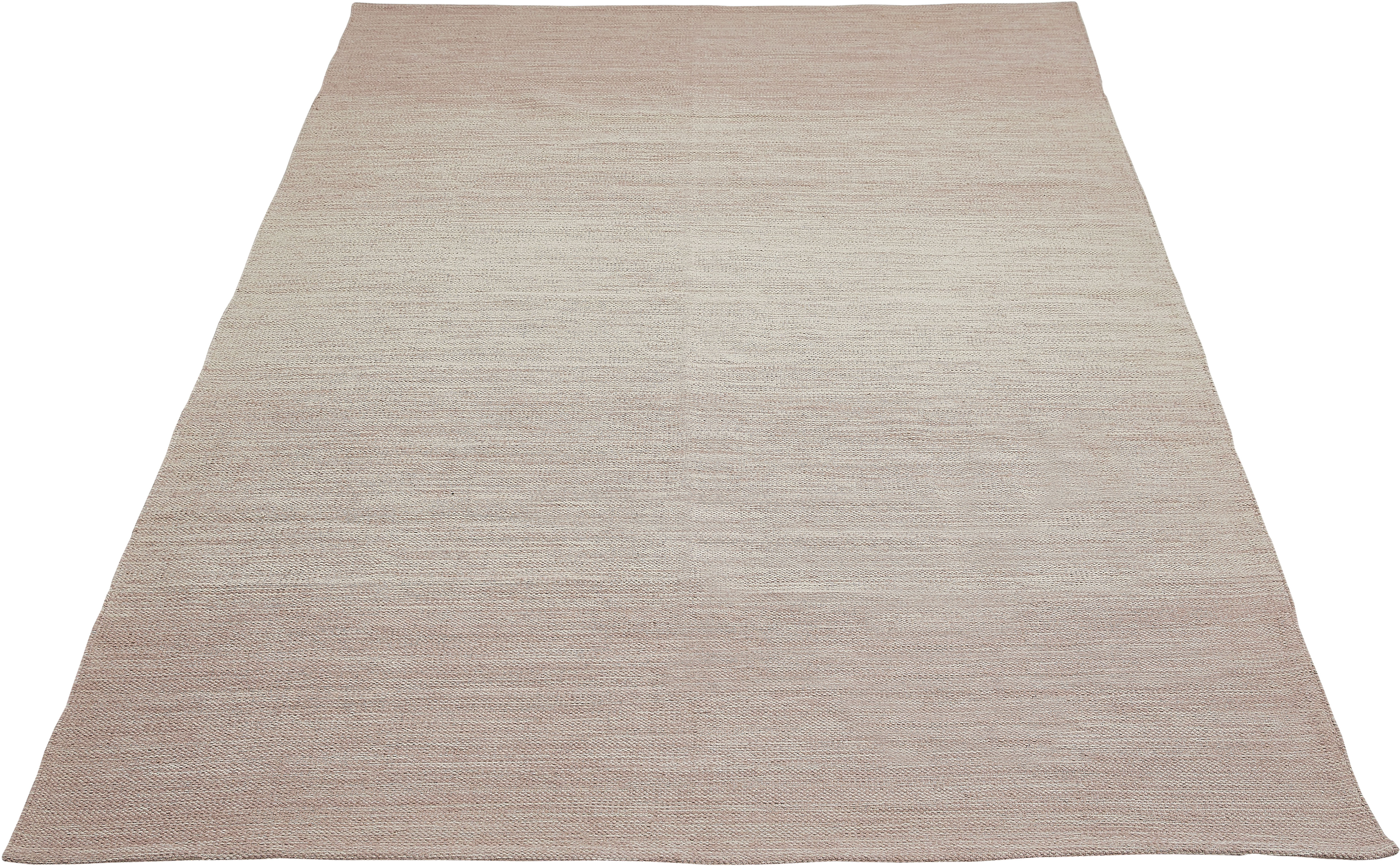 Andiamo Teppich "Opland" rechteckig 8 mm Höhe meliert, mit Farbverlauf, reine Baumwolle