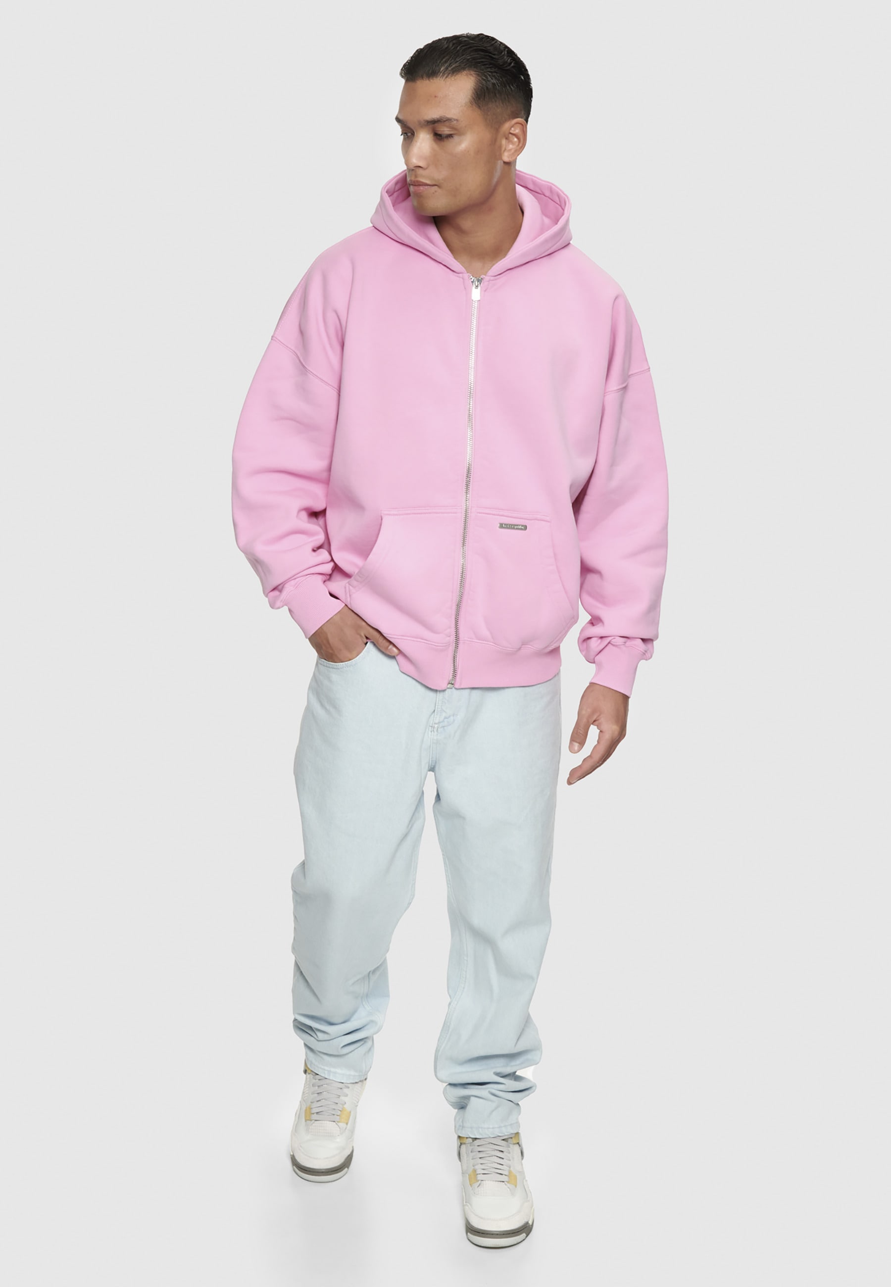 Dropsize Kapuzenpullover »Dropsize Herren Bazix Republiq Super Heavy Rib Zipper« 1