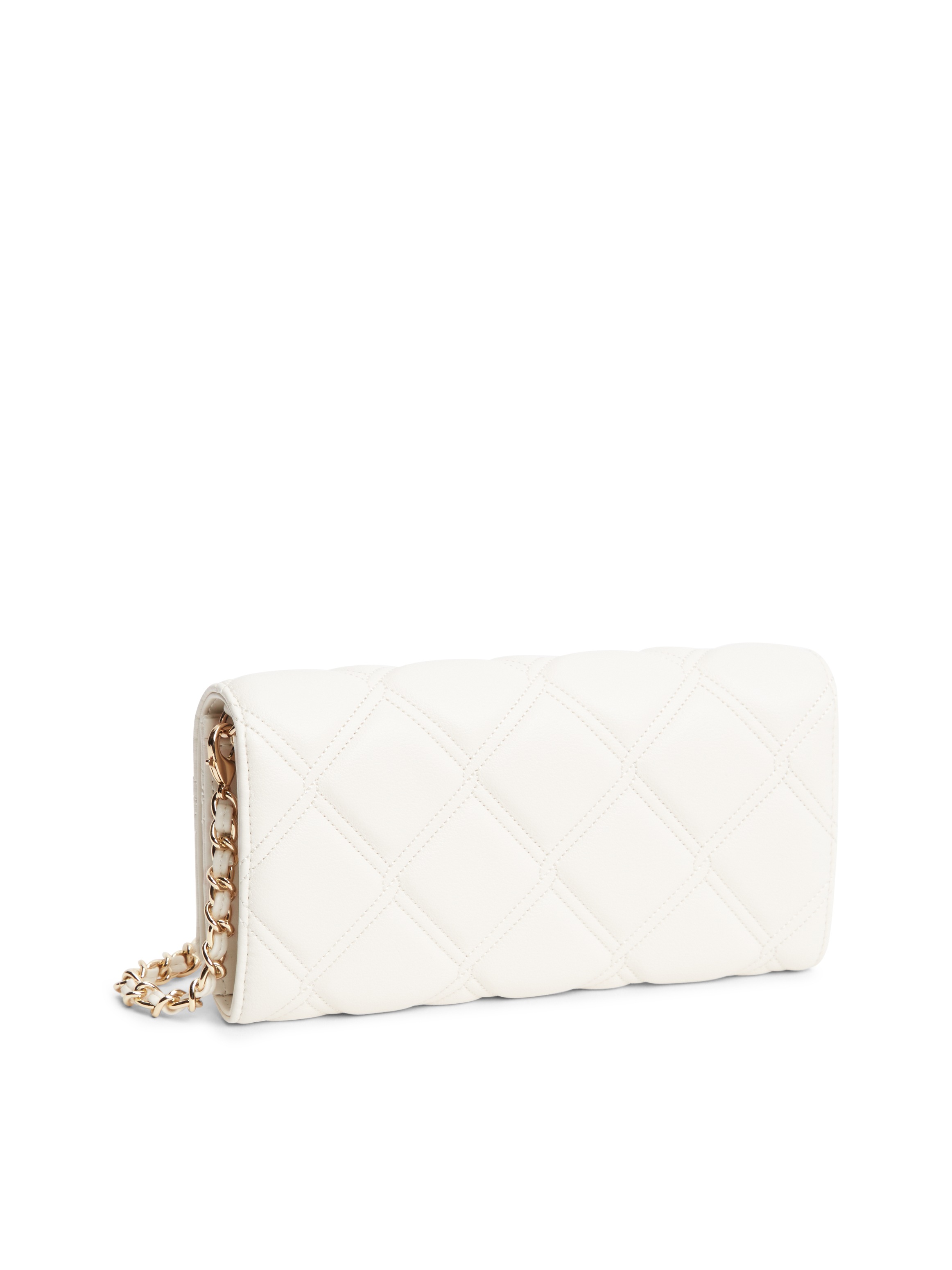 Tommy Hilfiger Handtasche Th Feminine Wallet On Chain AW0AW18795 Creme