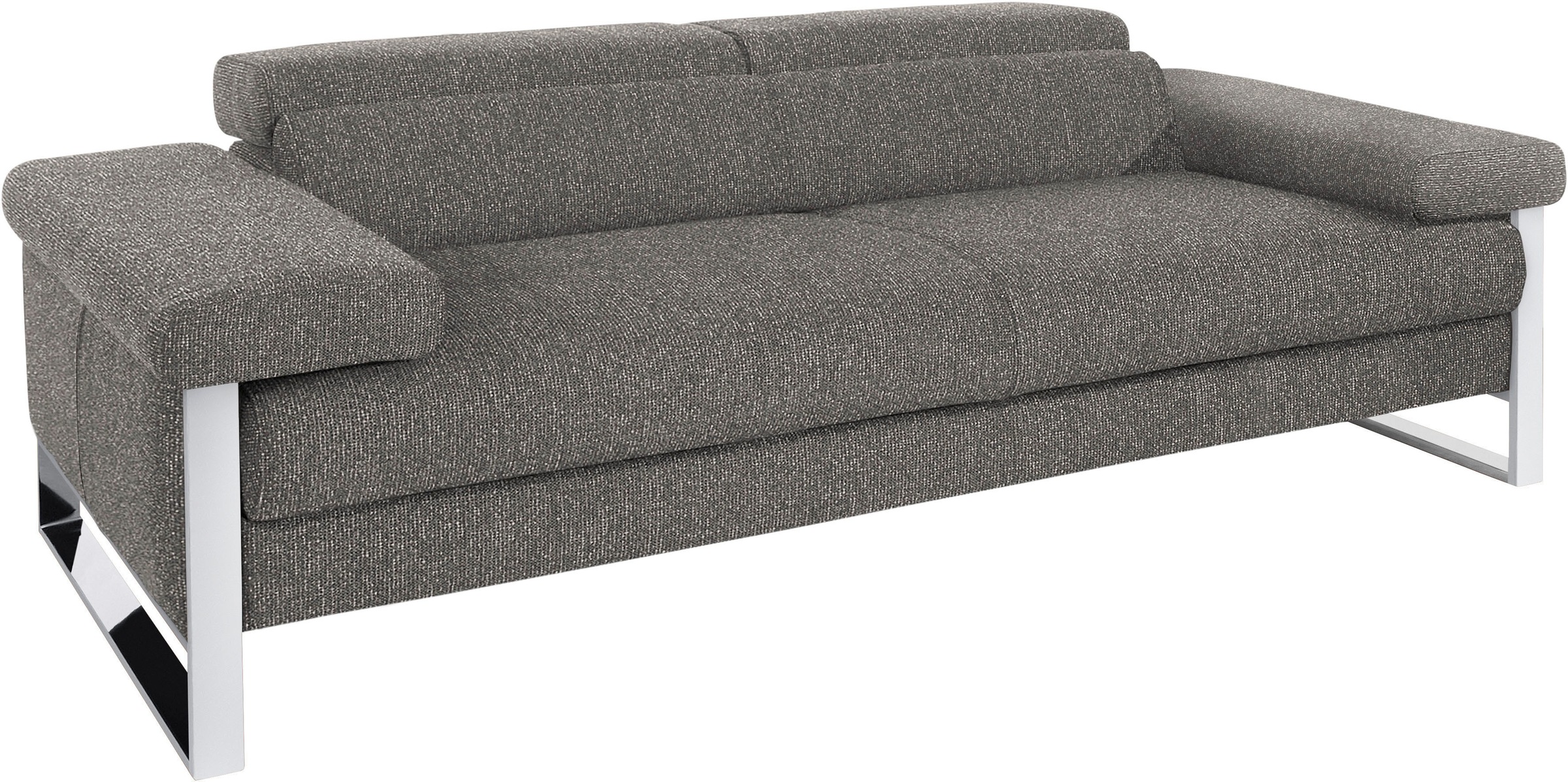 W.SCHILLIG 2-Sitzer »finn«, German Design Award 2016, Fußgestell Chrom glänzend, Breite 230 cm
