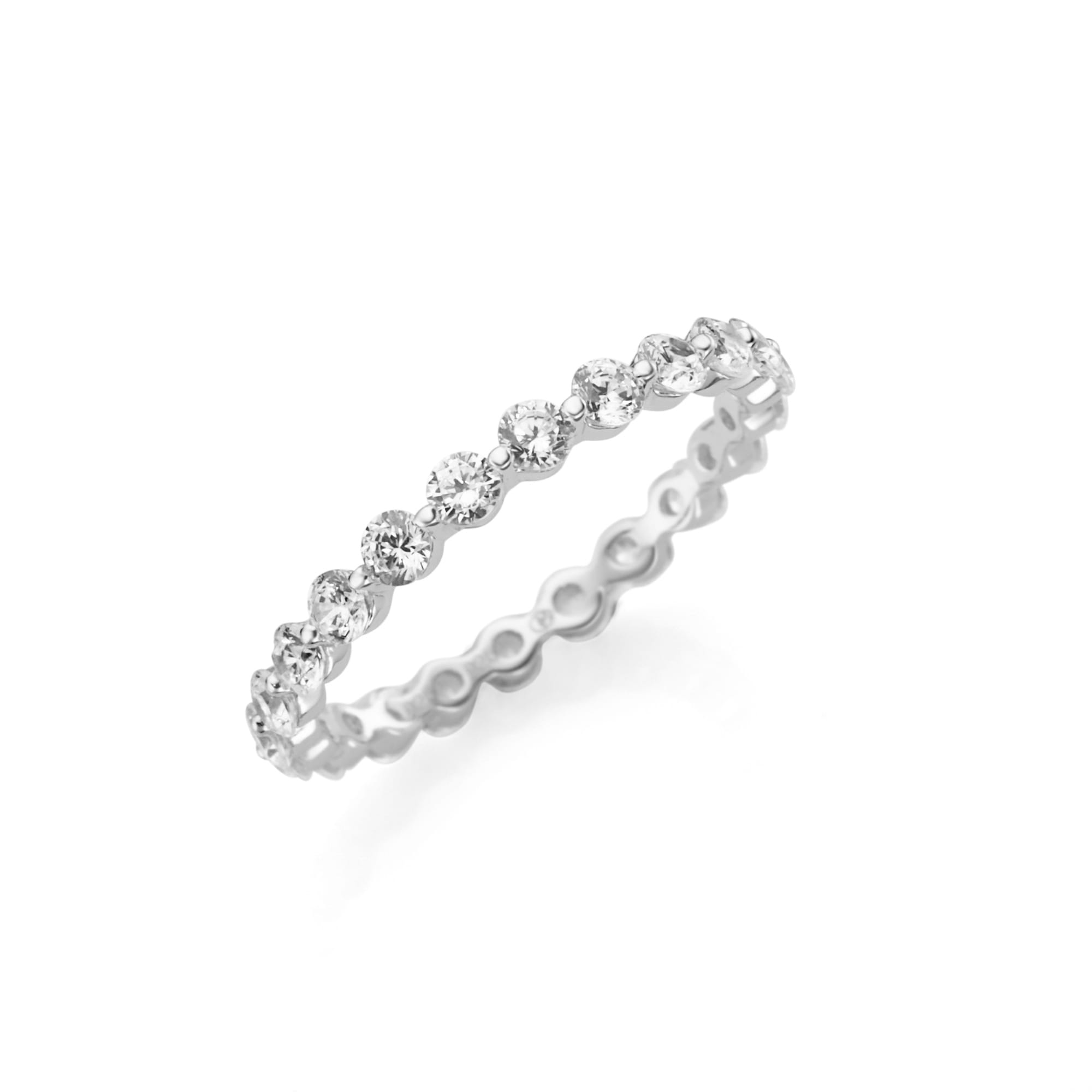 GIORGIO MARTELLO MILANO Silberring »runde Zirkonia Steine, Silber 925« kaufen