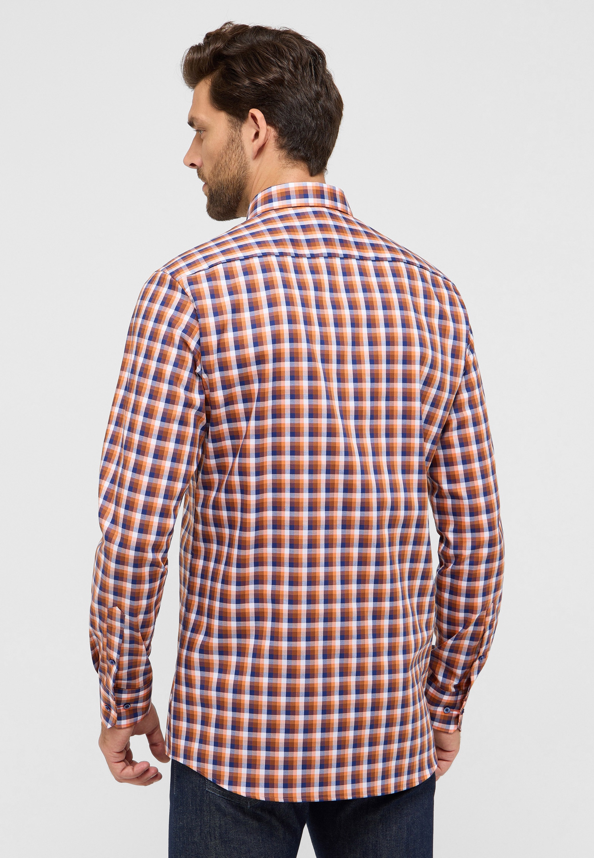 Eterna Langarmhemd "MODERN FIT", NON IRON (bügelfrei) günstig online kaufen