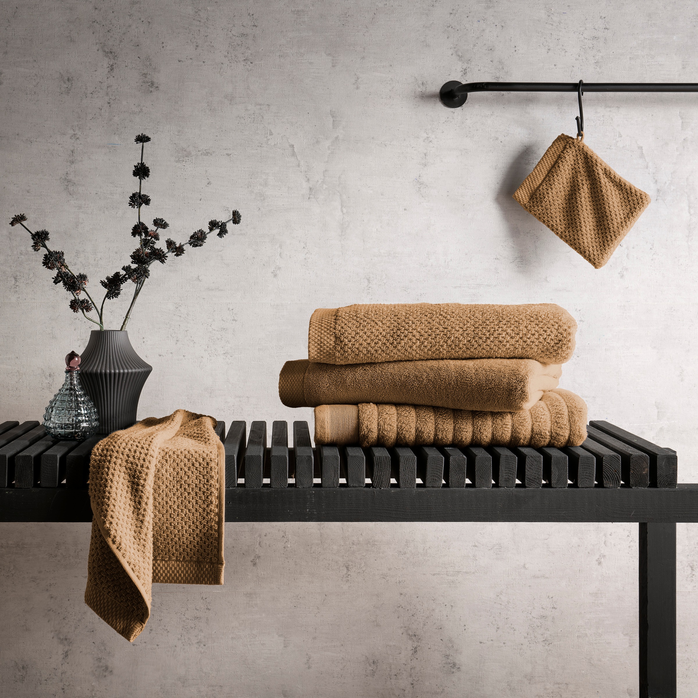 Heckett & Lane Gästehandtücher »Heckettlane Gästentuch Prestige« Gästentücherset aus hochwertige Baumwolle, 650gr/m²