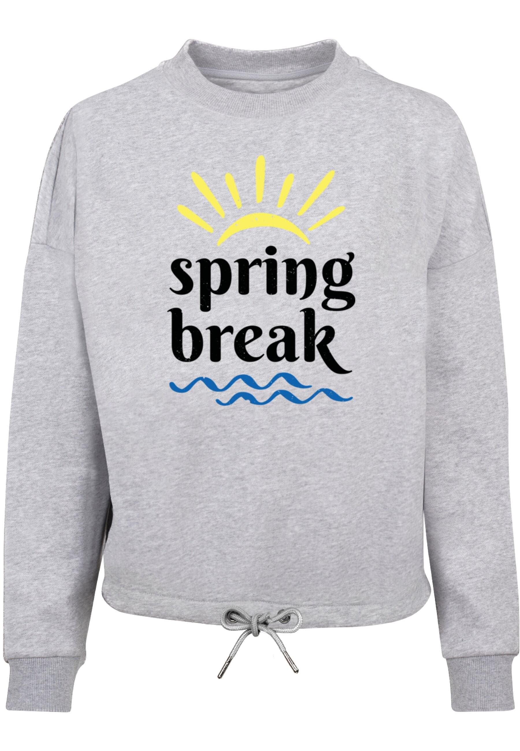 Sweater »Merchcode Damen Ladies Spring break - Oversize Crewneck«