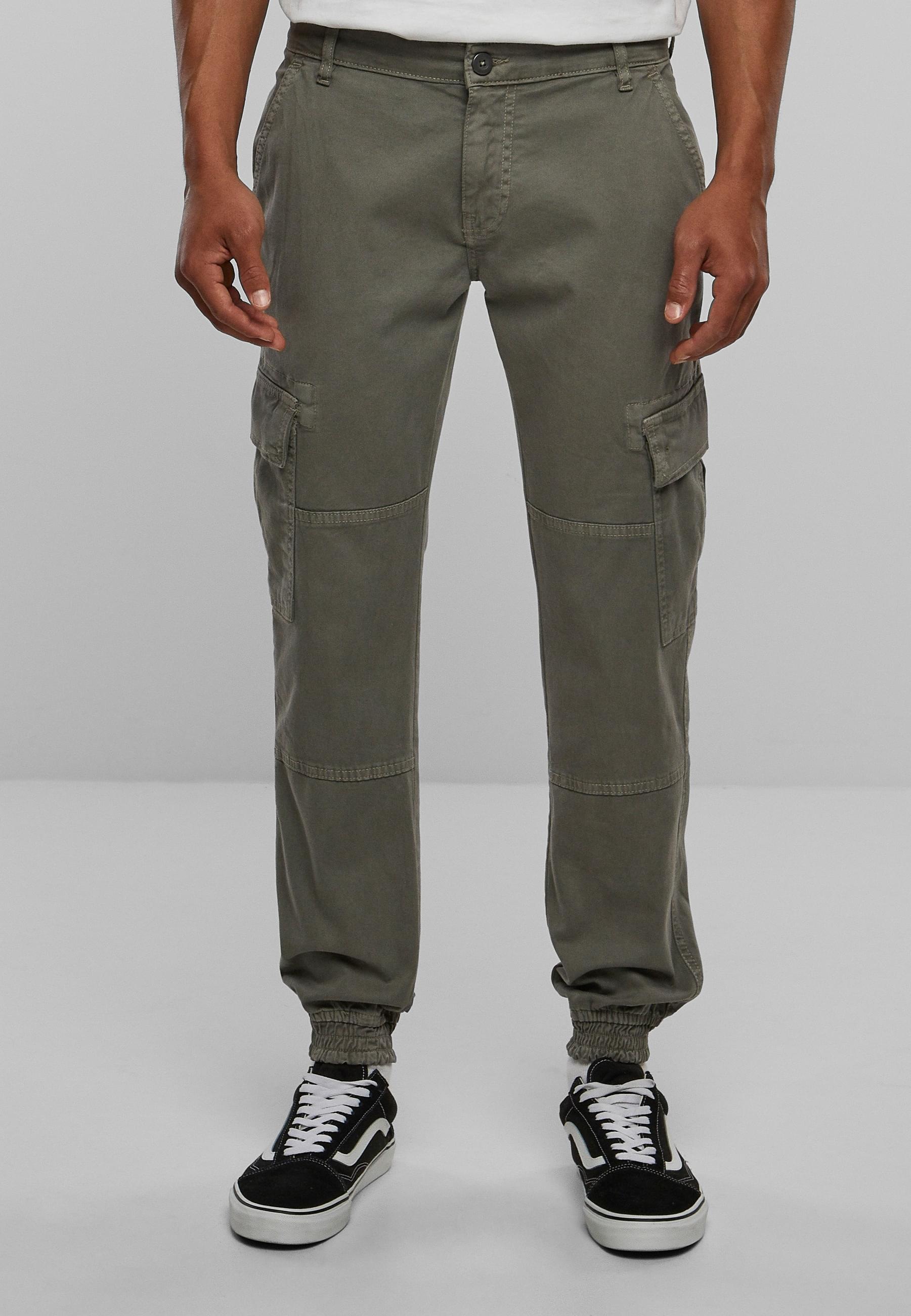 URBAN CLASSICS Cargohose »Urban Classics Herren Washed Cargo Twill Jogging Pants«, (1 tlg.)