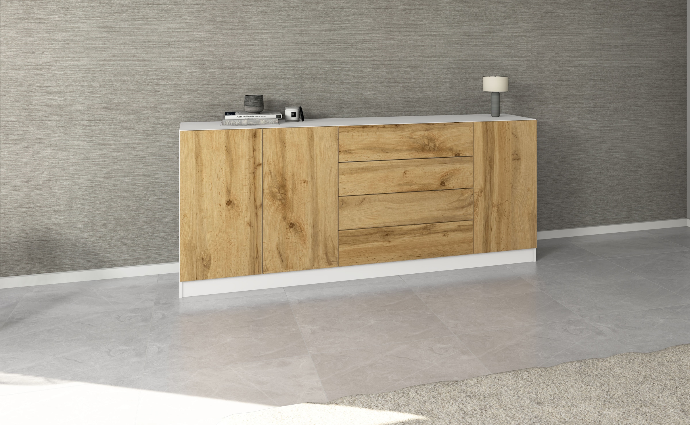 borchardt Möbel Sideboard "Vaasa", Breite 190 cm günstig online kaufen