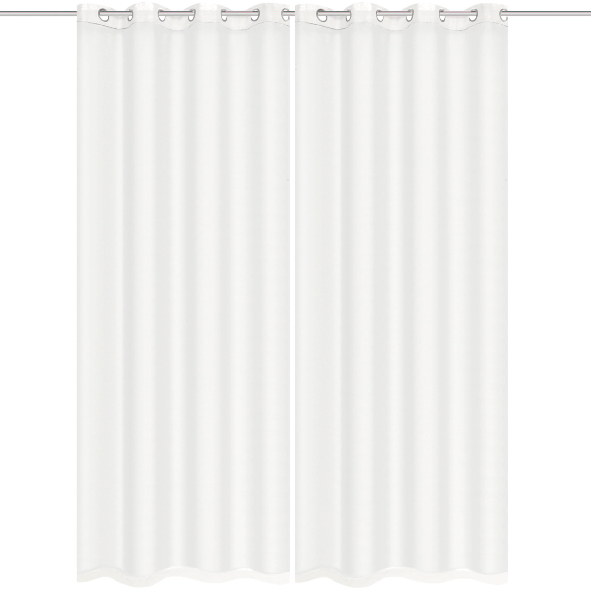 HOME WOHNIDEEN Gardine "DOLLY" Ösen 2 Stk. tlg. transparent günstig online kaufen