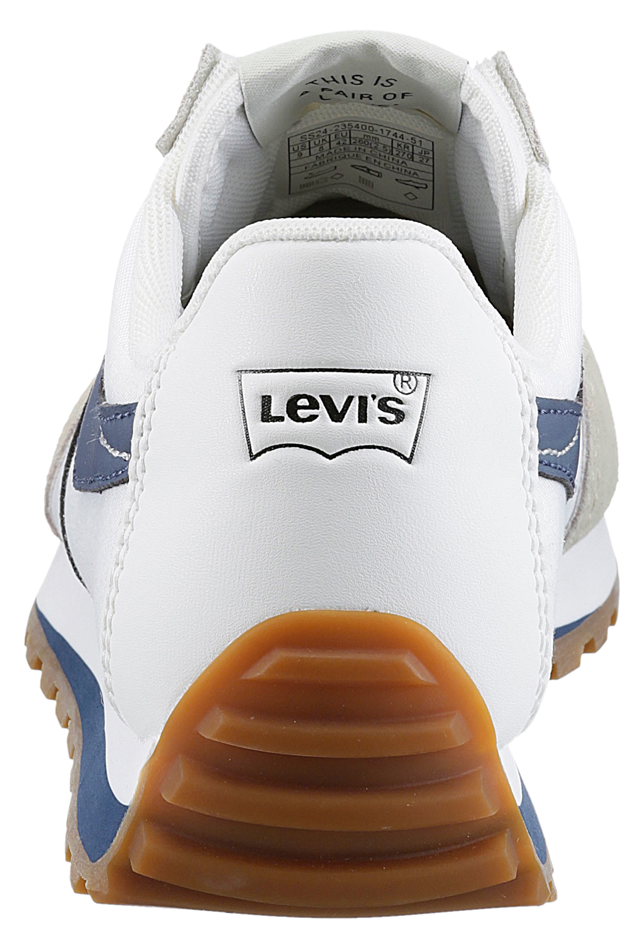 Levi's® Sneaker »STRYDER RED TAB«, mit Label und Logoschriftzug, Freizeitschuh, Halbschuh, Schnürschuh