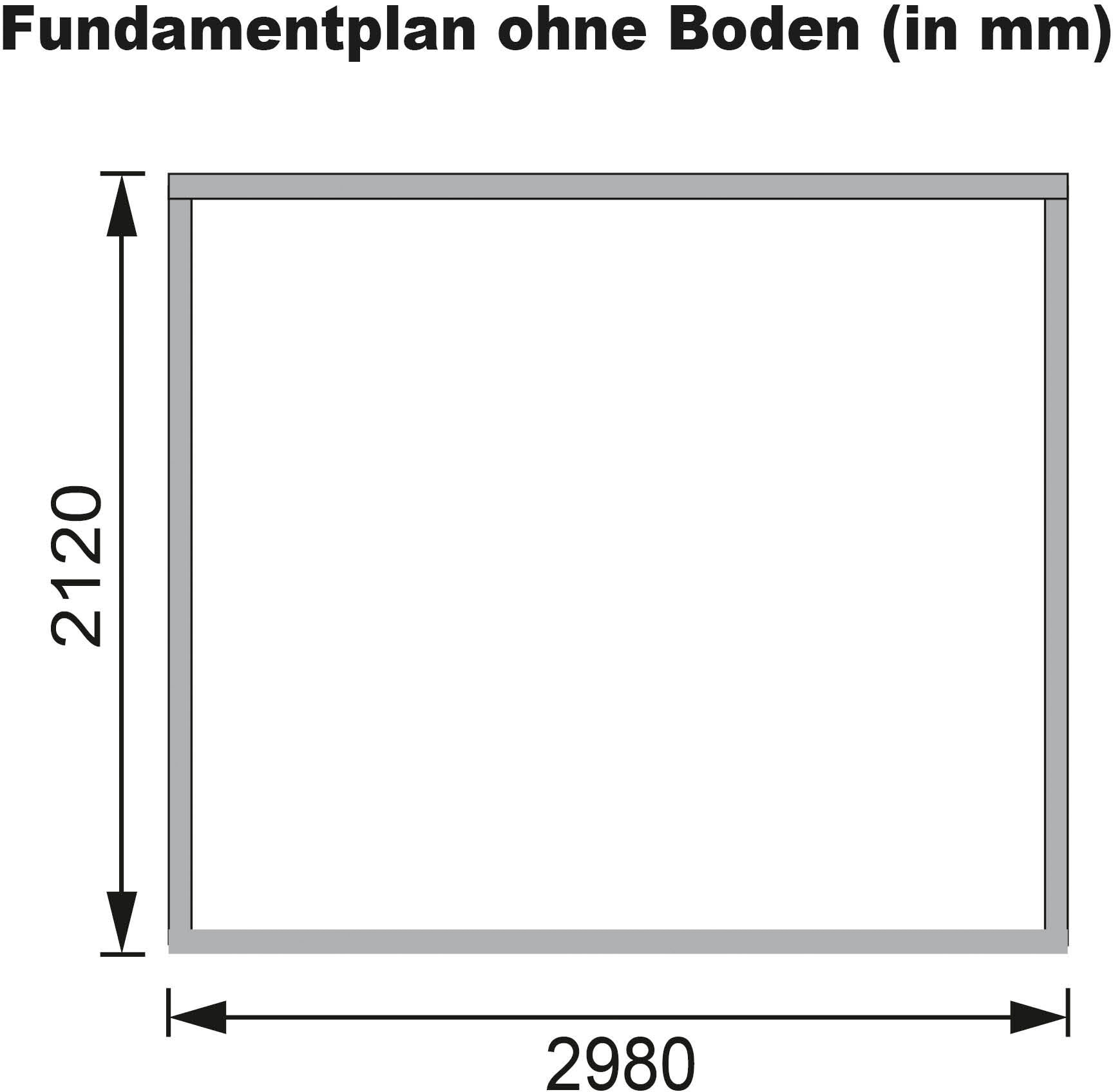 Karibu Gartenhaus »"Schiefenberg 6" naturbelassen«, aus hochwertiger nordischer Fichte mit wasserabweisender Profilierung