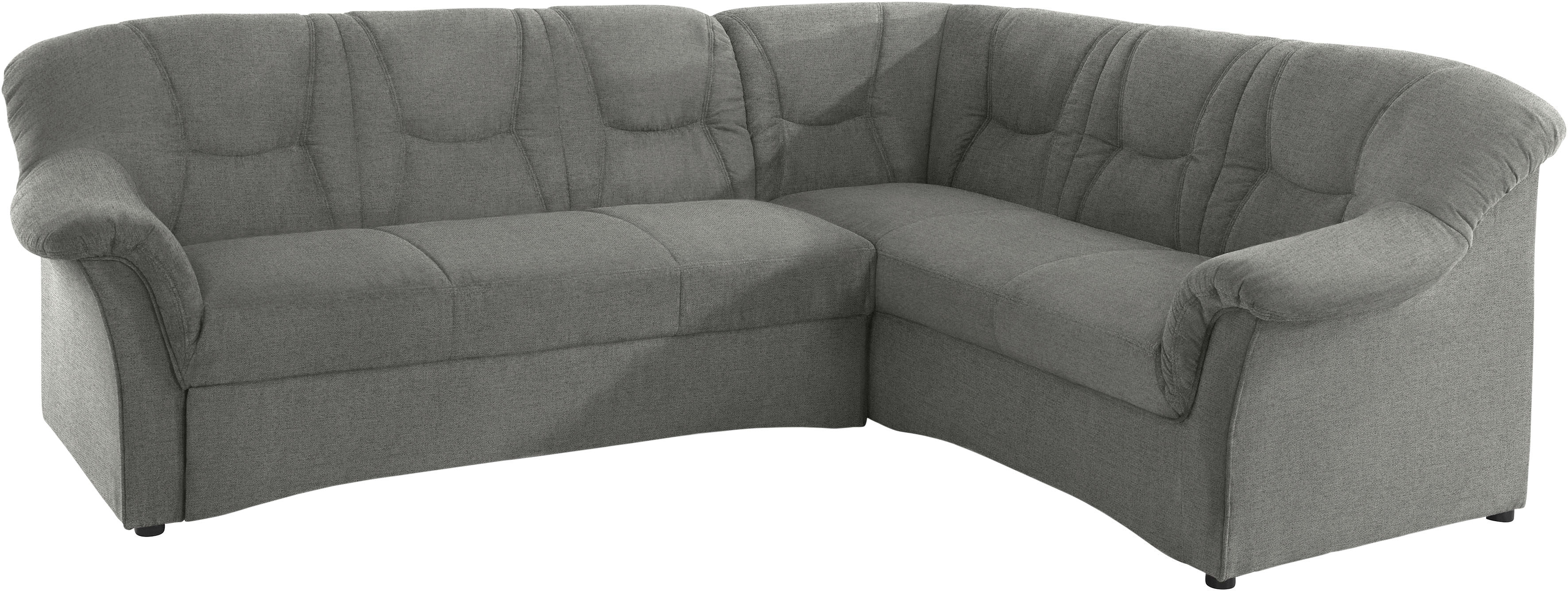 Thumbnail - DOMO collection Ecksofa "Sarafina zeitlos und komfortabel, optional mit Federkern, L-Form", wahlweise mit Bettfunktion