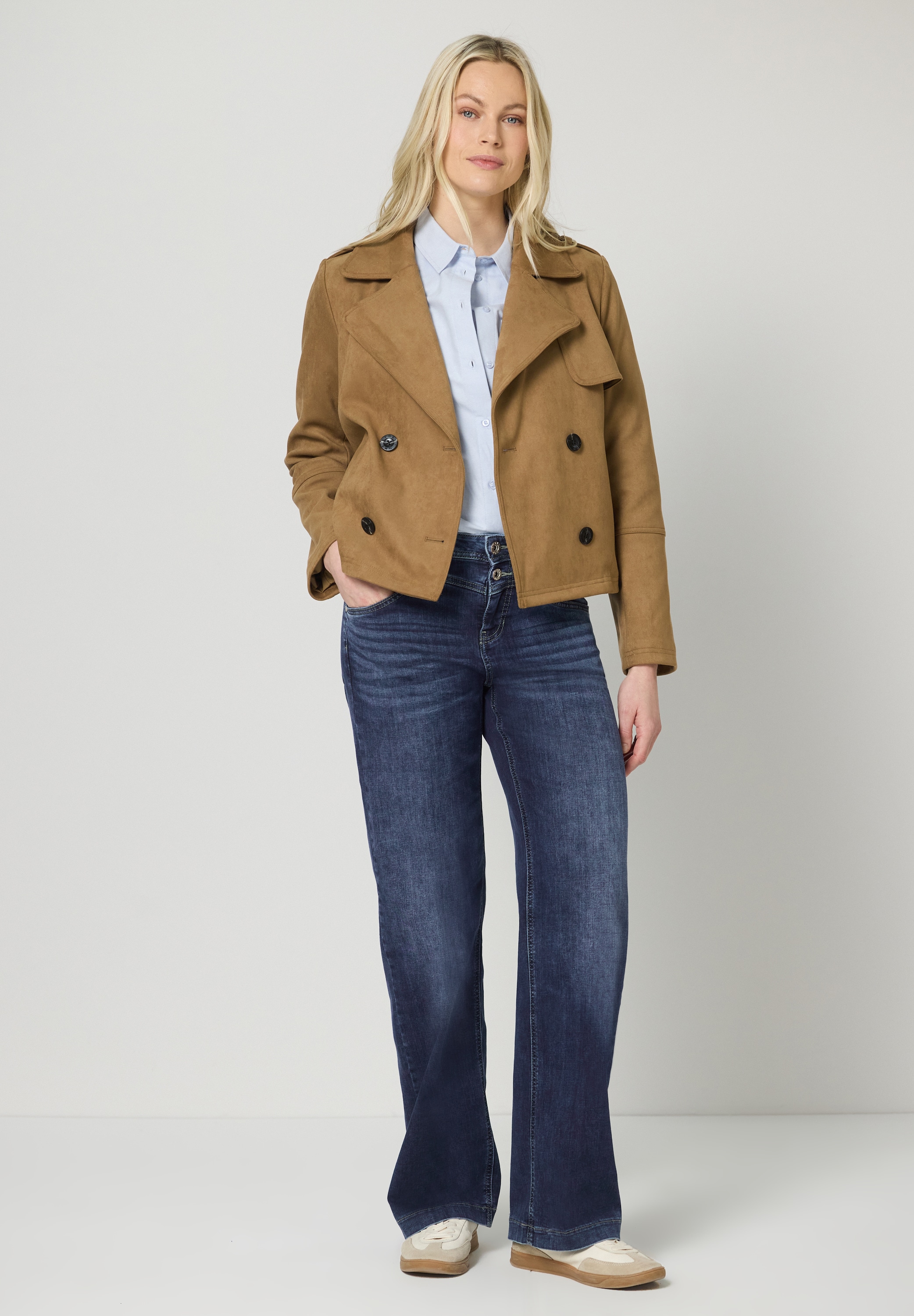 STREET ONE STUDIO Loose-fit-Jeans im Loose Fit