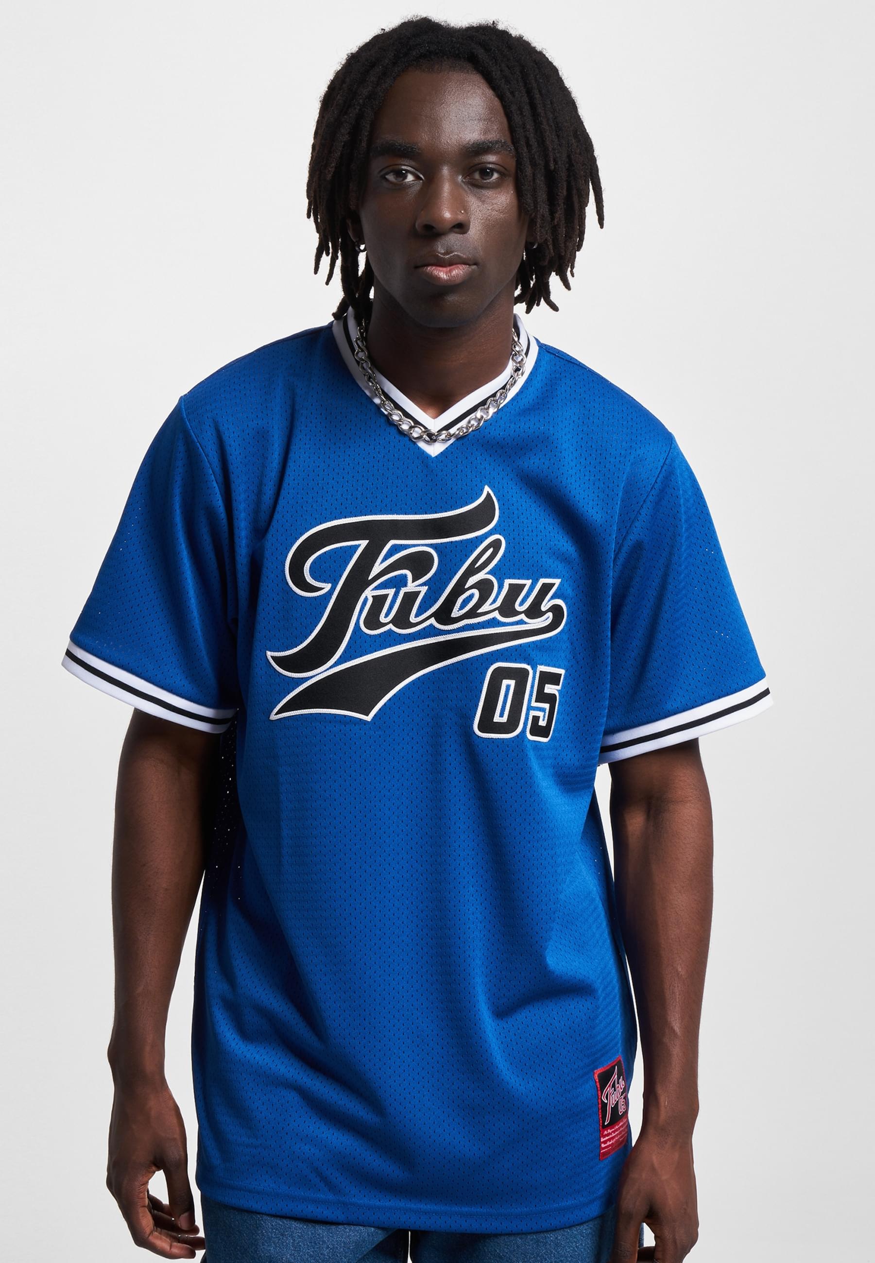 Fubu T-Shirt »Fubu Herren FM233-005-1 FUBU Varsity Mesh Tee«, (1 tlg.)