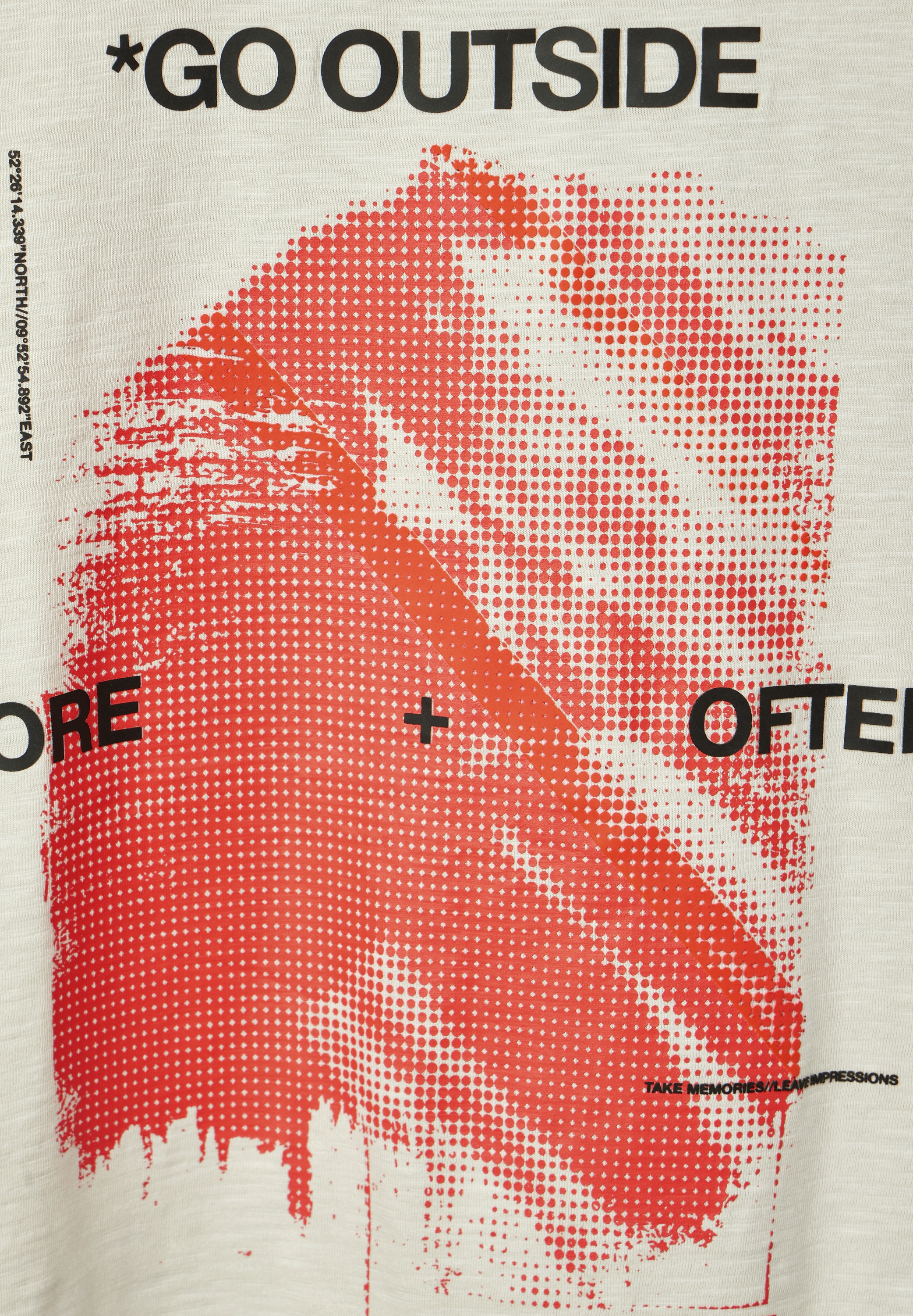 STREET ONE MEN T-Shirt, aus reiner Baumwolle