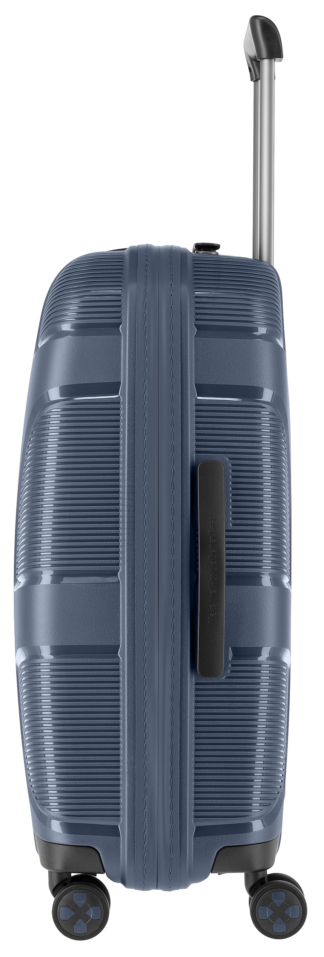 IMPACKT Hartschalen-Trolley »IP1, verschiedene Größen und Farben«, 4 Rollen, Hartschalen-Koffer vegan Koffer Reisegepäck USB-Port TSA Zahlenschloss