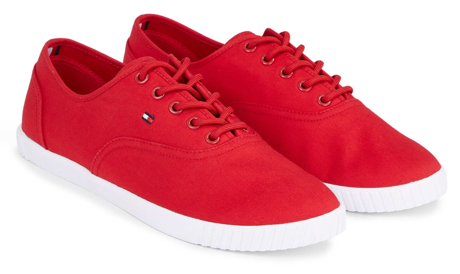 TOMMY HILFIGER Sneaker »CANVAS LACE UP SNEAKER«