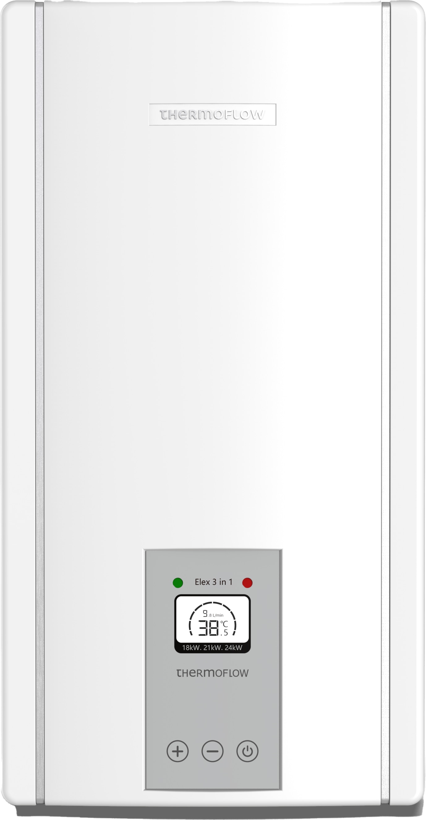 Thermoflow Durchlauferhitzer »Thermoflow Elex 3 in 1«, Für Nennleistung: 18 / 21 / 24 kW geeignet