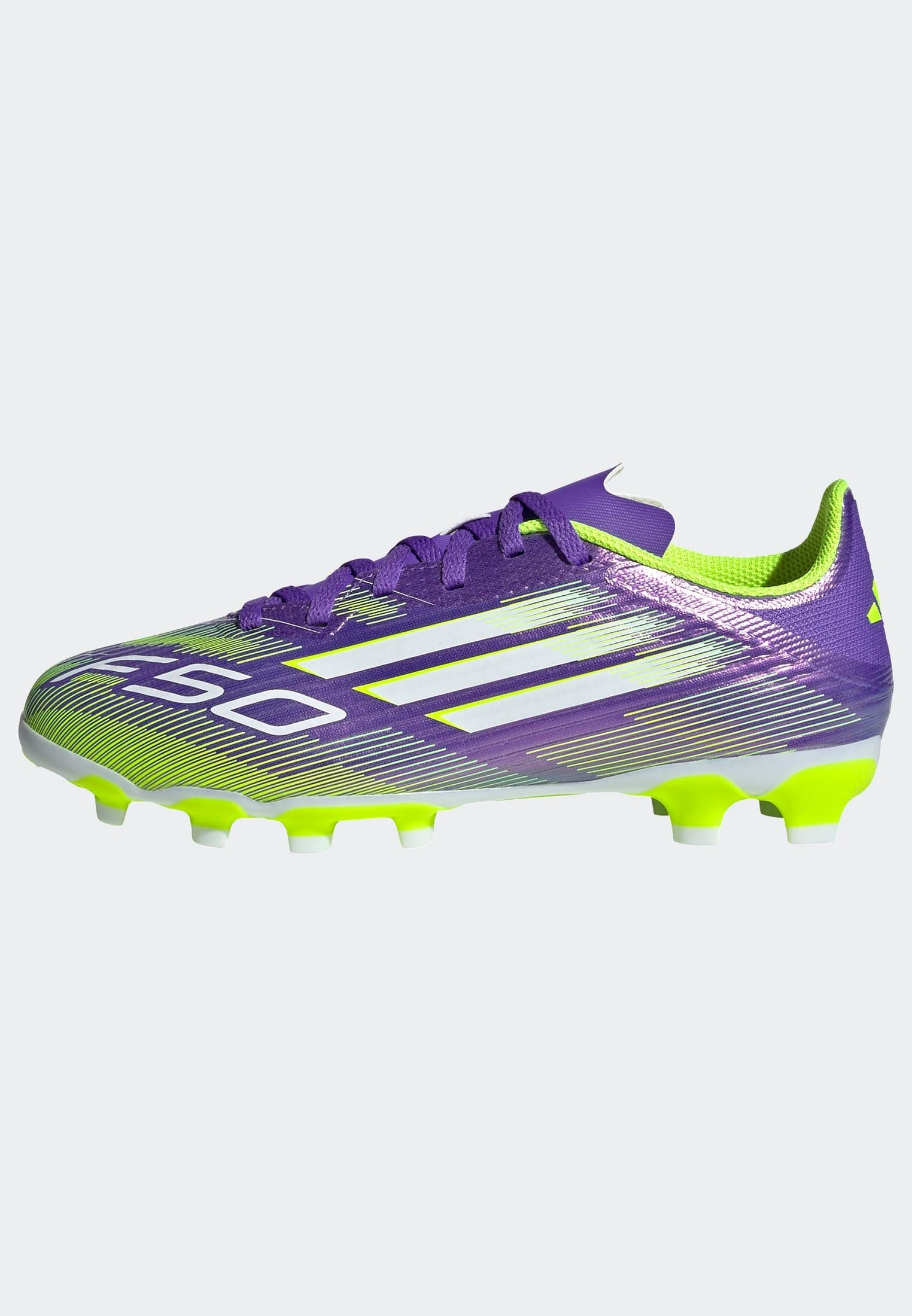 adidas Performance Fußballschuh »F50 LEAGUE MULTI-GROUND KINDER-STIEFEL«, geeignet für Rasen- und Kunstrasenplätze