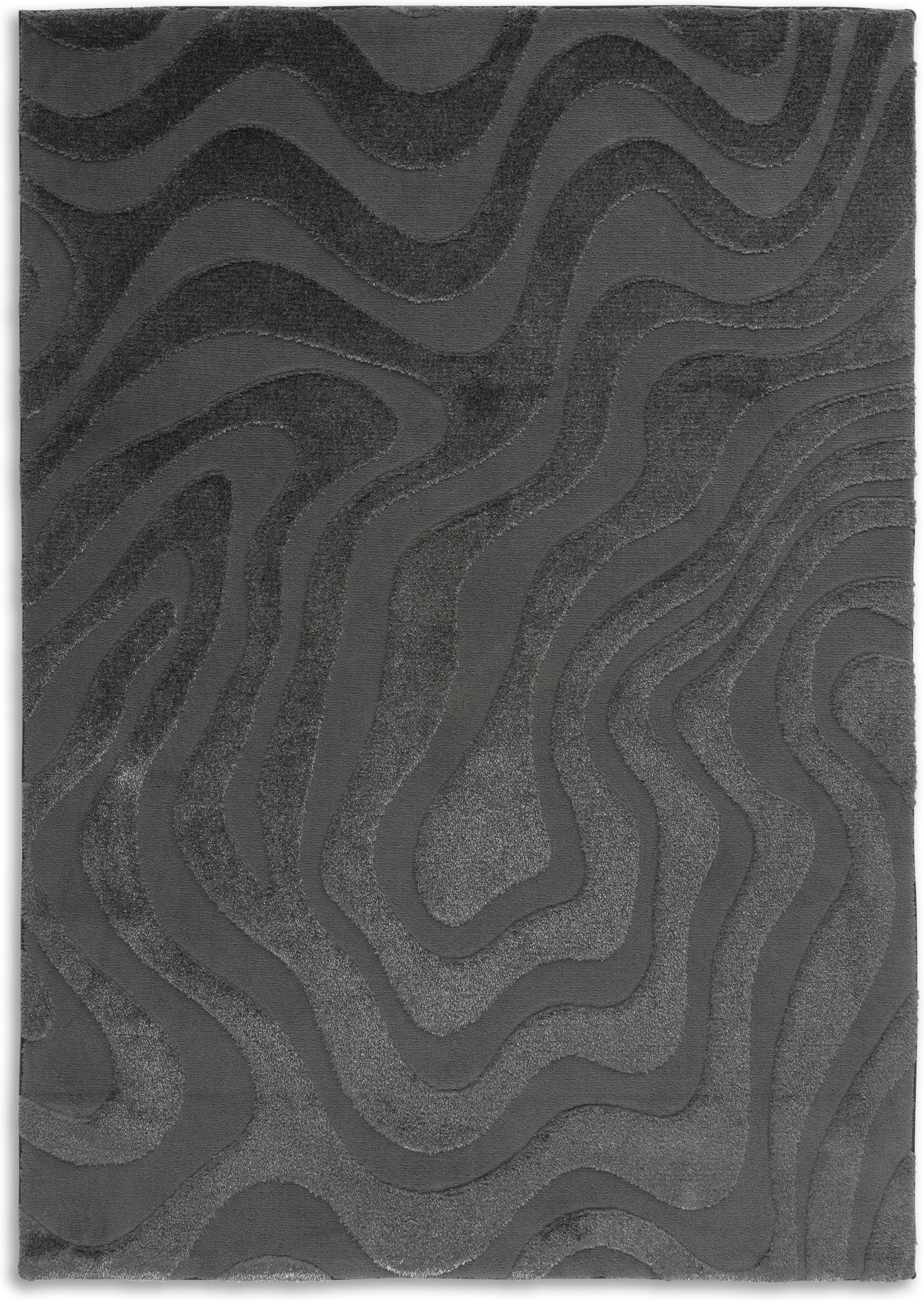 SCHÖNER WOHNEN-Kollektion Teppich "Blaze 251" rechteckig 28 mm Höhe Indoor, pflegeleicht, verschiedene Formen, Hoch Tief Struktur