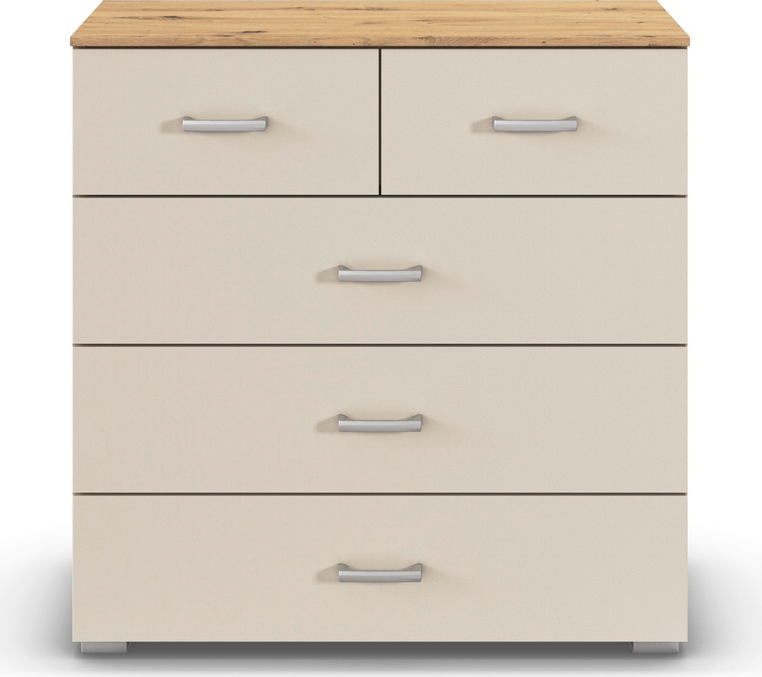 rauch Kommode "Gamma" Breite 80 cm / Höhe 81 cm, verschiedene Griffvariante günstig online kaufen