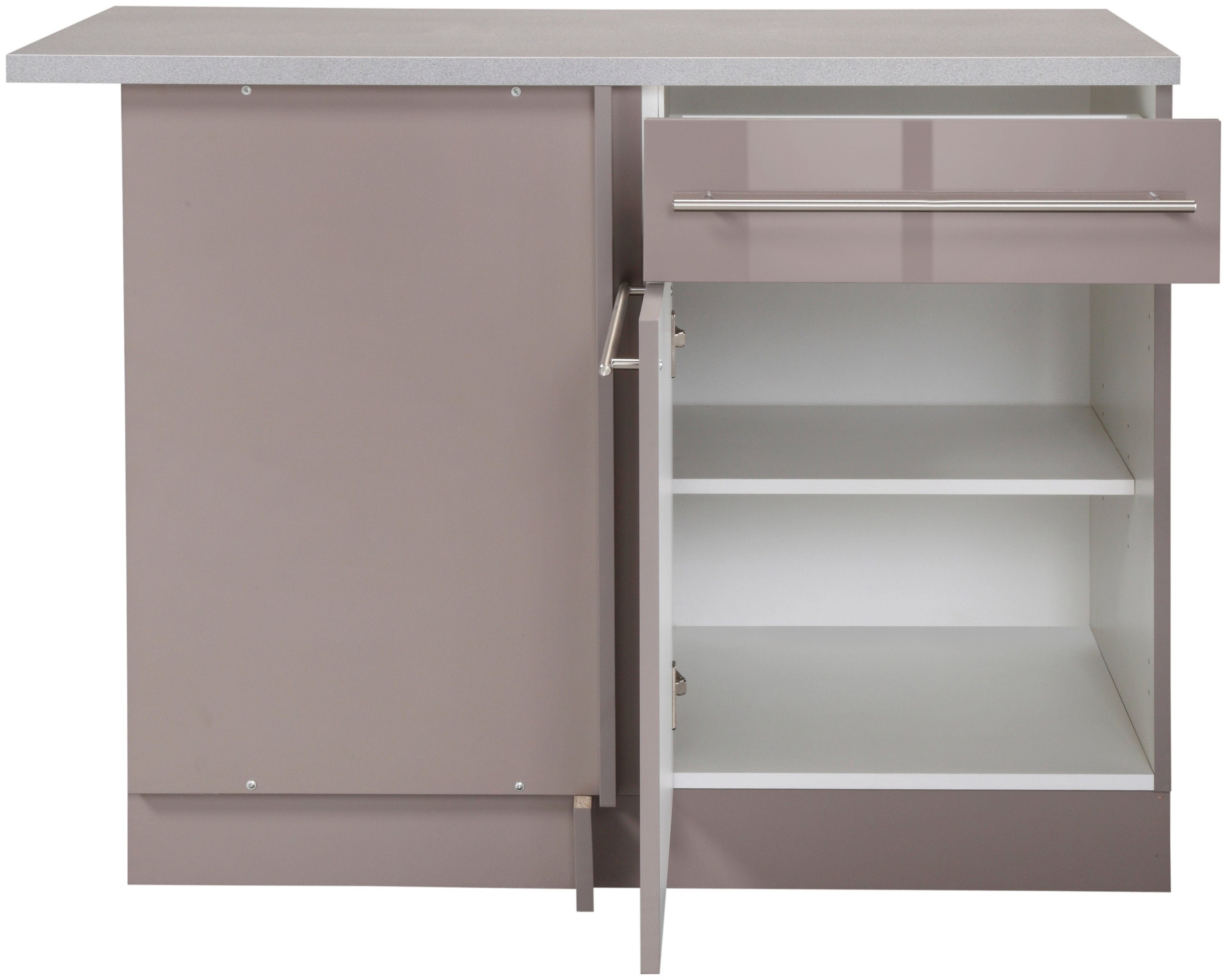 Thumbnail - wiho Küchen Eckunterschrank "Chicago, TOPSELLER" 110 cm breit, für eine optimale Raumnutzung