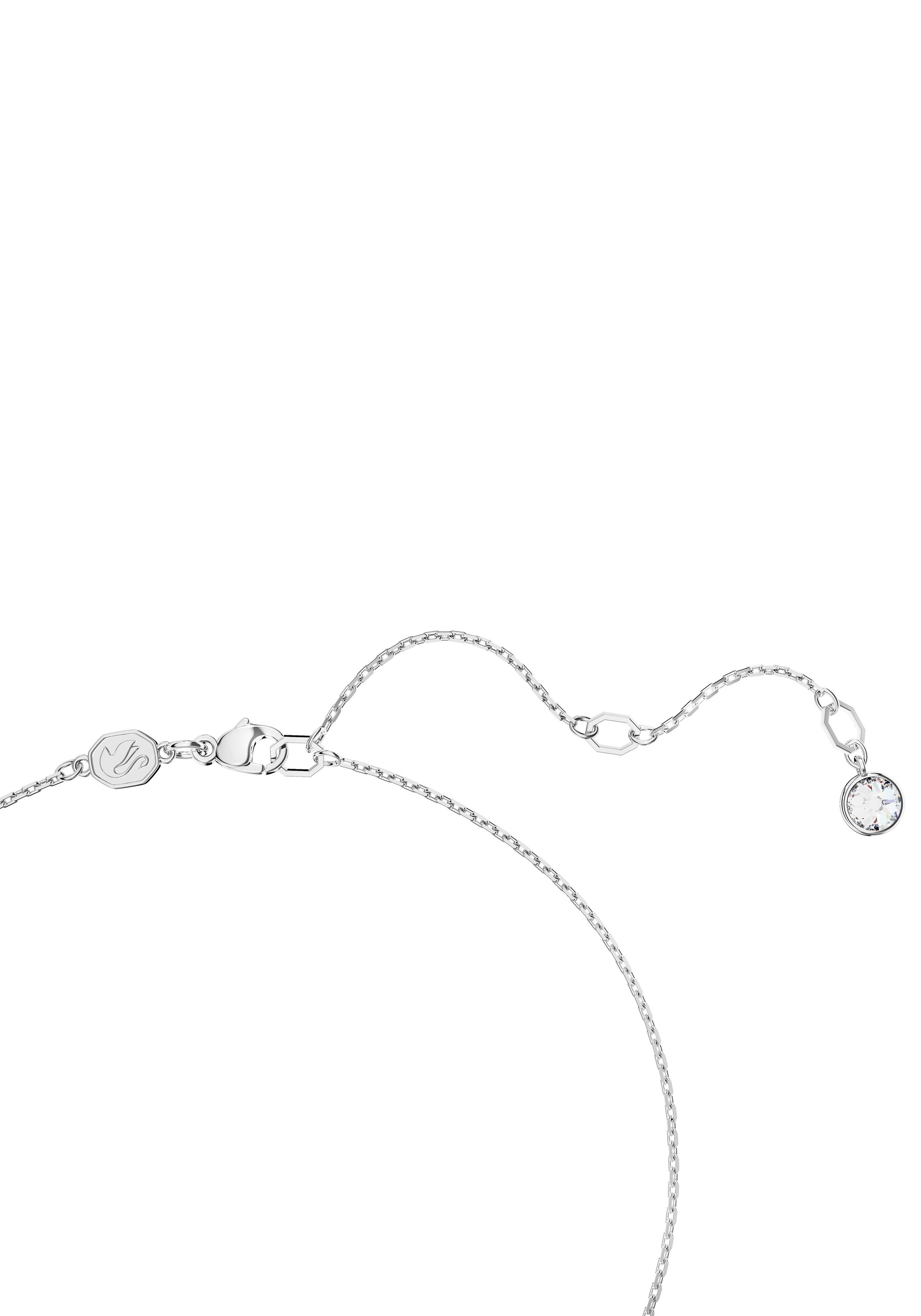 Swarovski Kette mit Anhänger »DEXTERA, 5663333, 5671819«, mit Swarovski® Kristall, Swarovski® Zirkonia (synth.)