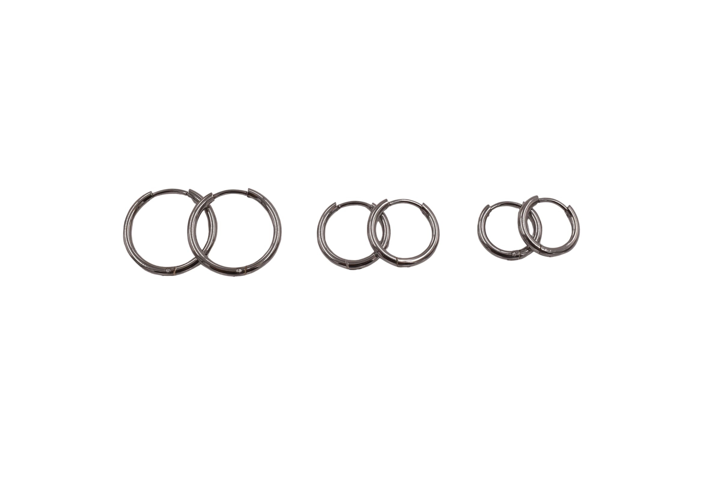 Firetti Creolen-Set »Multipack Schmuck Geschenk Edelstahl Ohrschmuck Ohrringe« Made in Germany